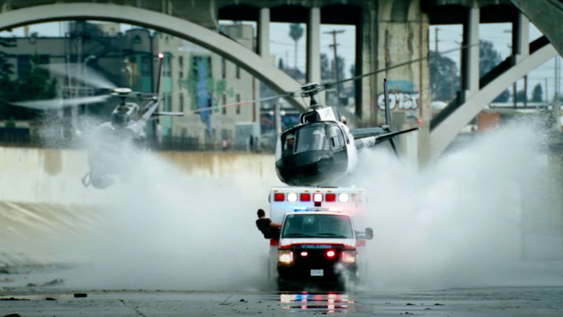 Michael Bay, Ambulance film, Trailer release, Explosive action, 1920x1080 Full HD Desktop