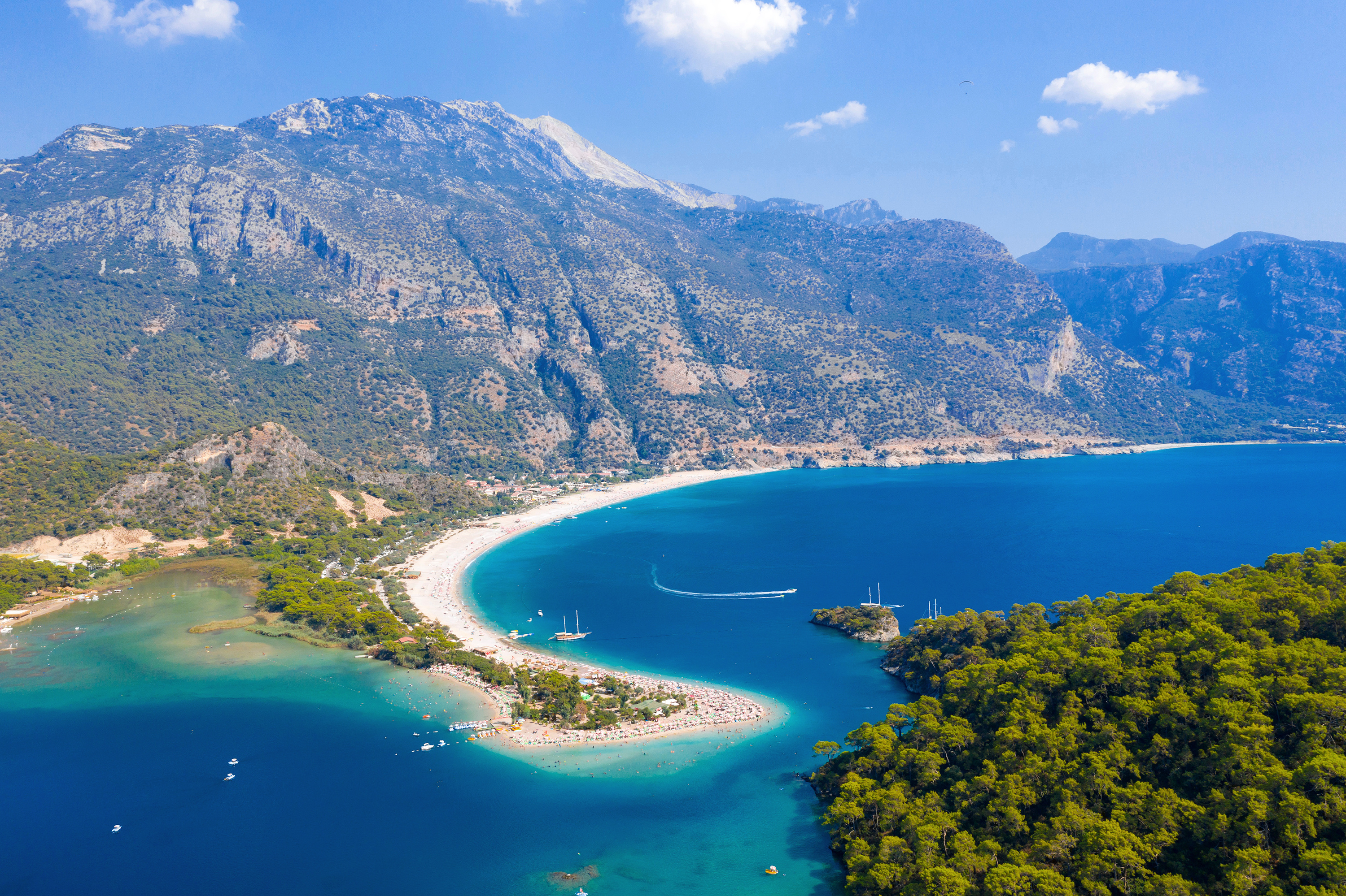 Oludeniz, Turkey, Lycian Way, Beautiful beaches, 3000x2000 HD Desktop