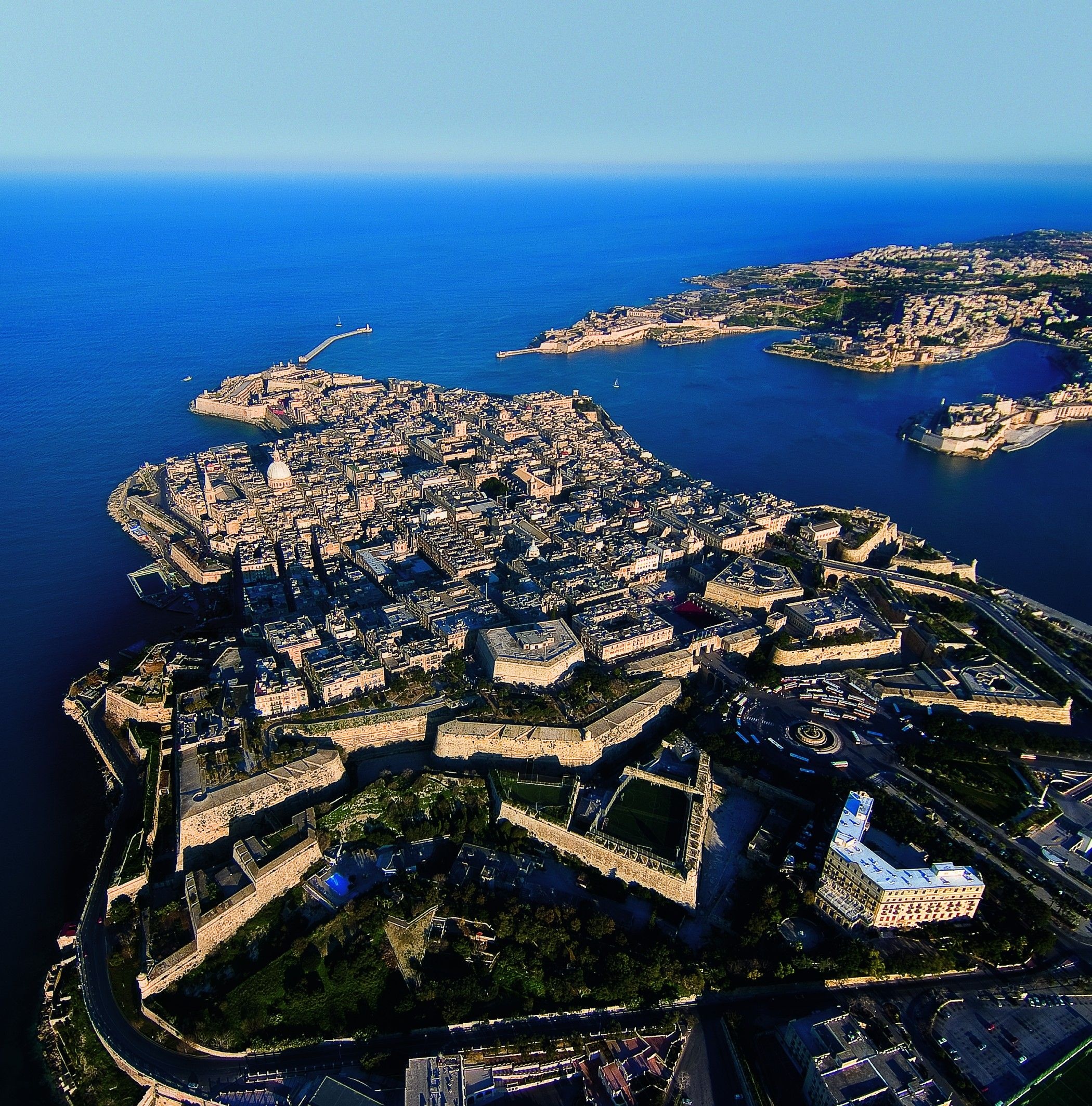 Valletta, Malta, Capital city, Beautiful places, 2100x2130 HD Handy