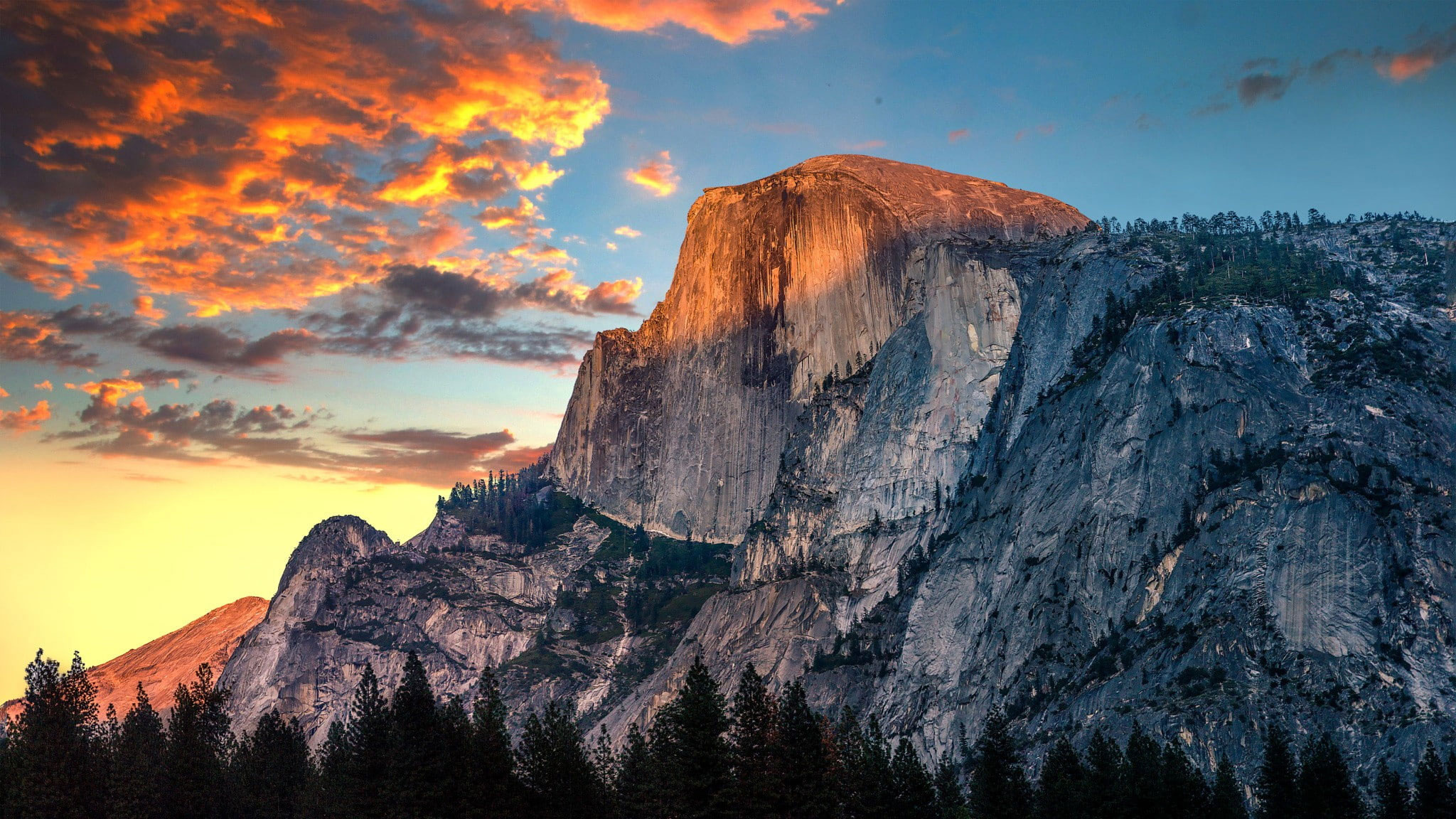 Yosemite National Park, Beautiful wallpapers, Nature's wonders, Scenic beauty, 2050x1160 HD Desktop