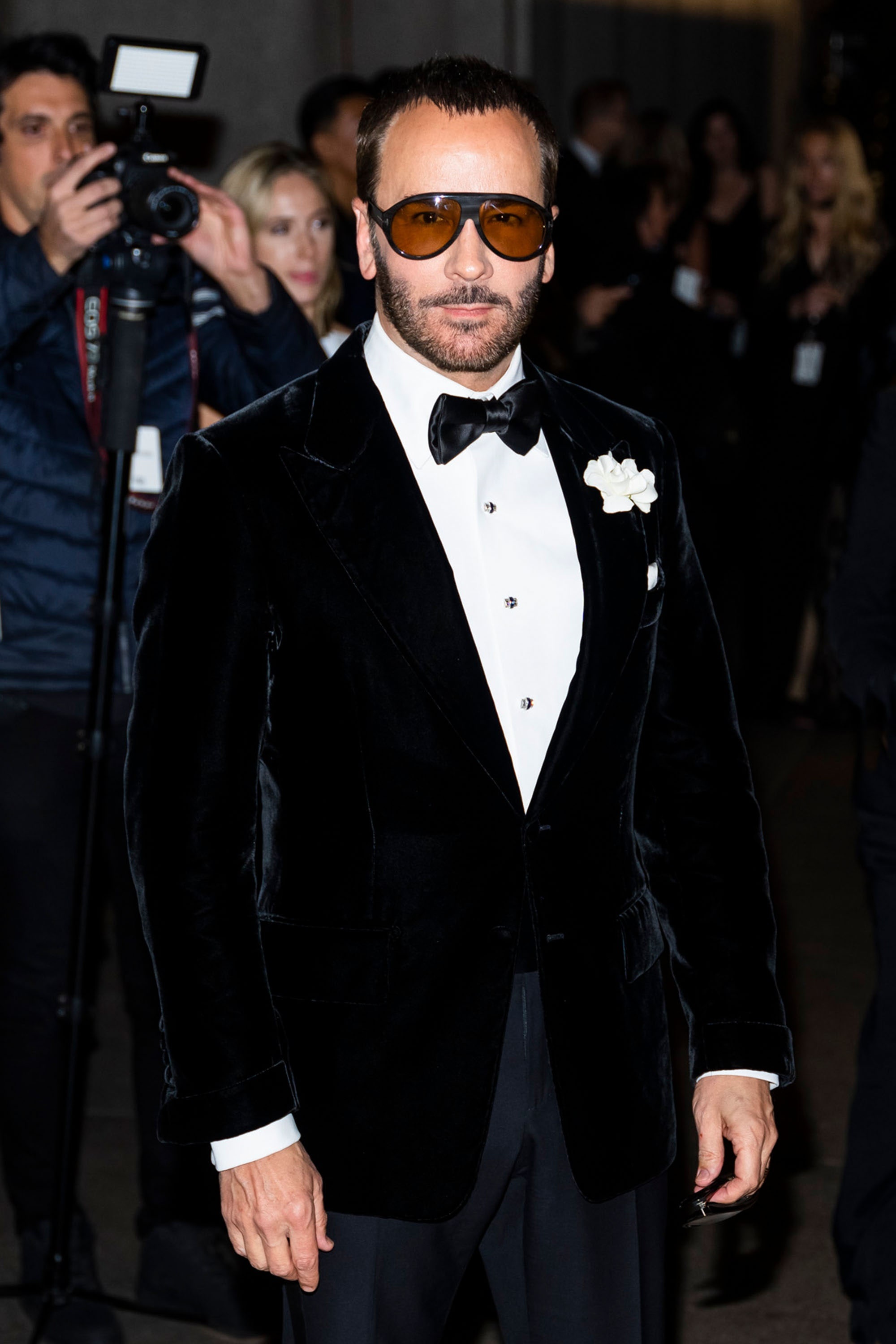 Tom Ford: Served as the chairman of the Board of the Council of Fashion Designers of America. 2000x3000 HD Background.