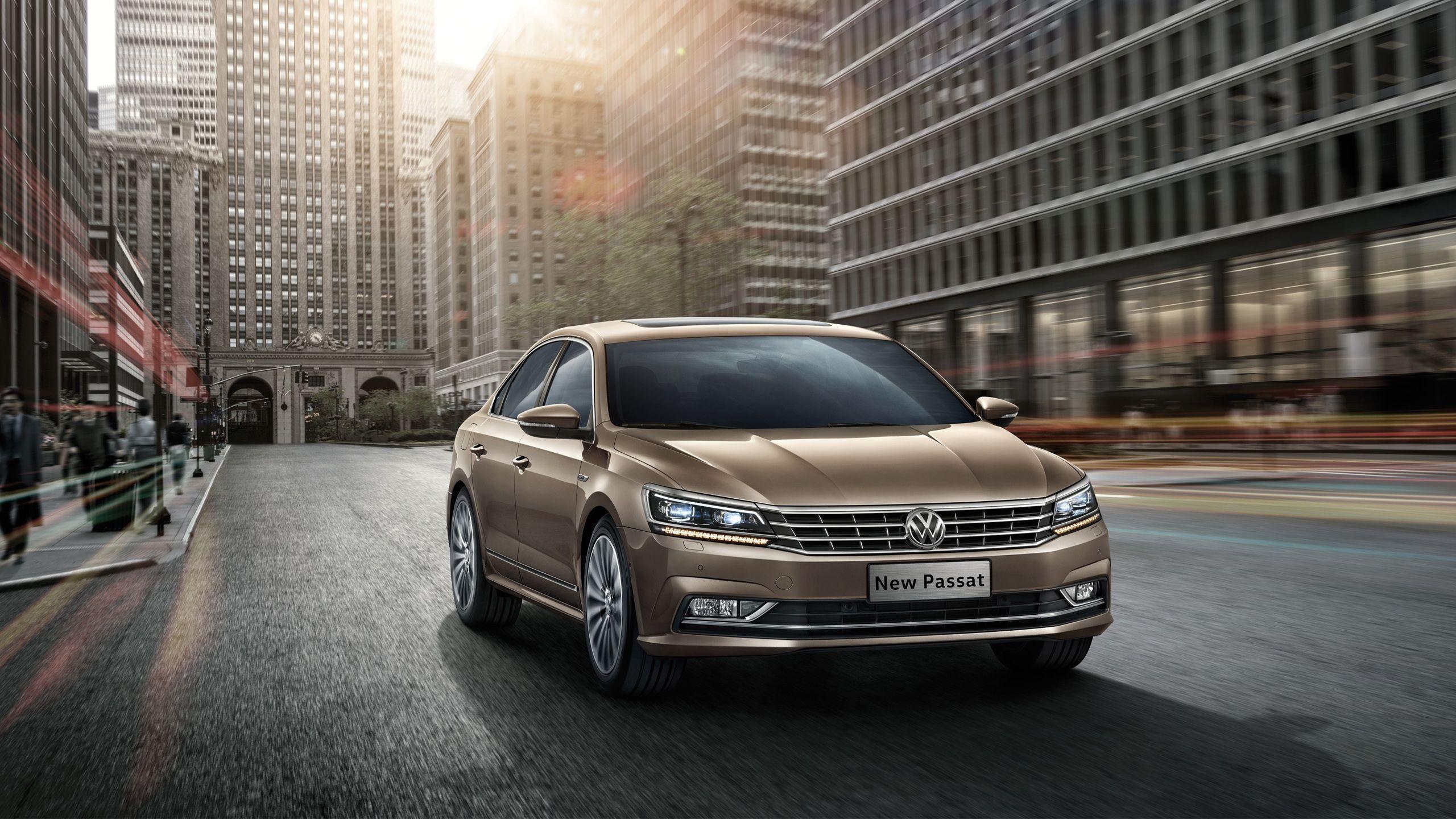 Volkswagen Passat, Dynamic and elegant, Superior driving experience, Cutting-edge technology, 2560x1440 HD Desktop