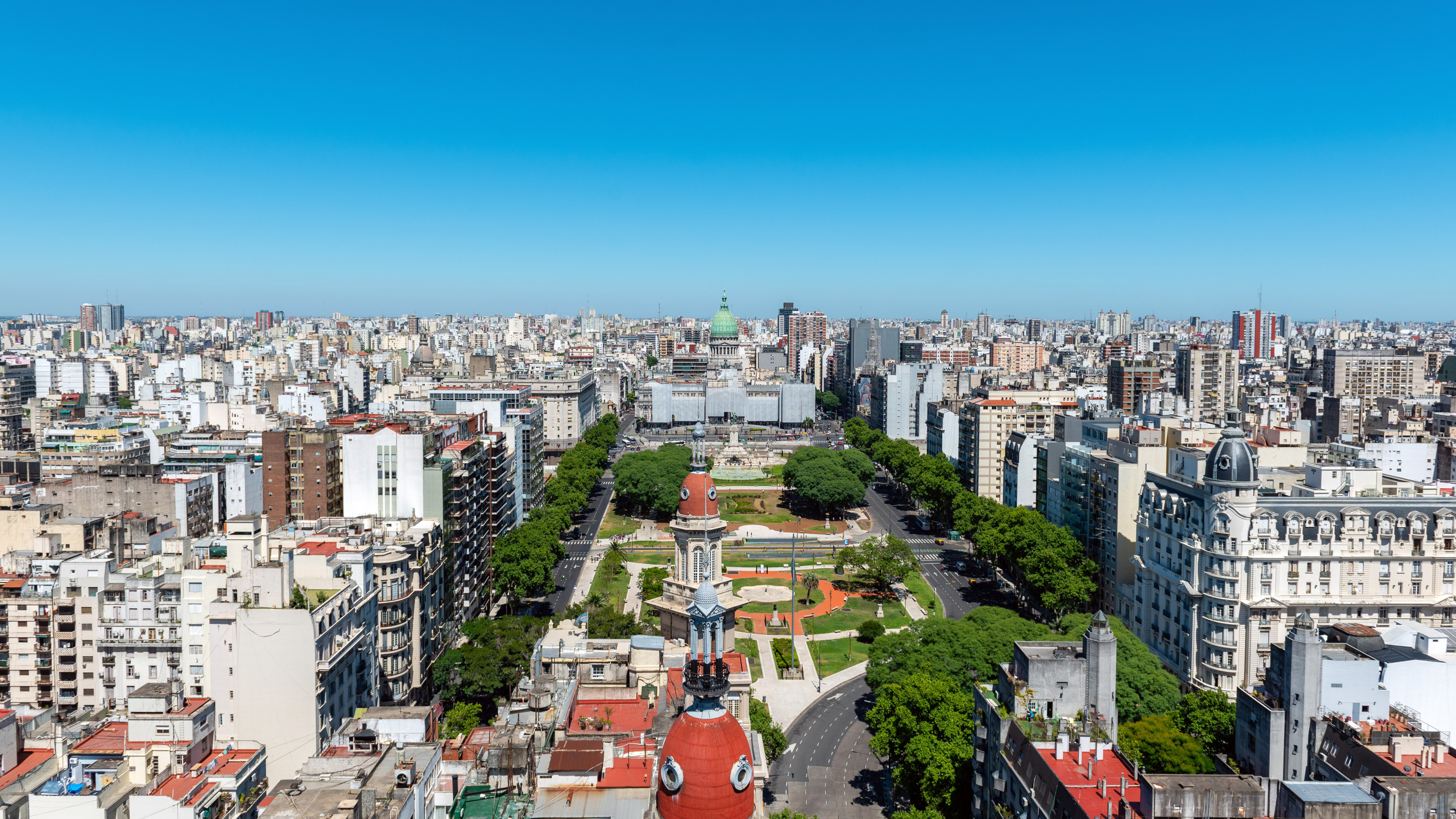 Buenos Aires viewpoint, Argentina, 3840x2160 4K Desktop