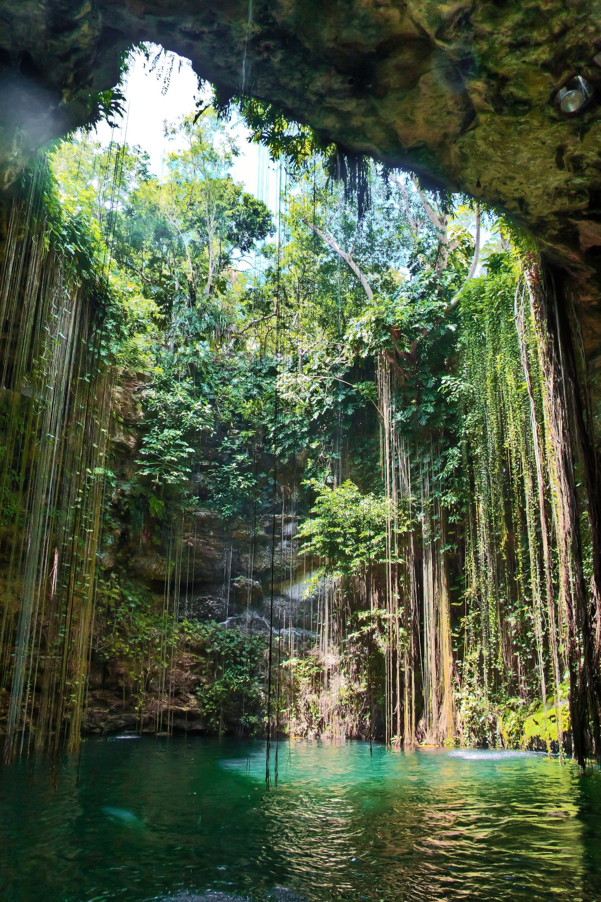 Ik Kil Cenote, Mexican photography, Outdoor adventure, Natural wonders, 2050x3080 HD Handy