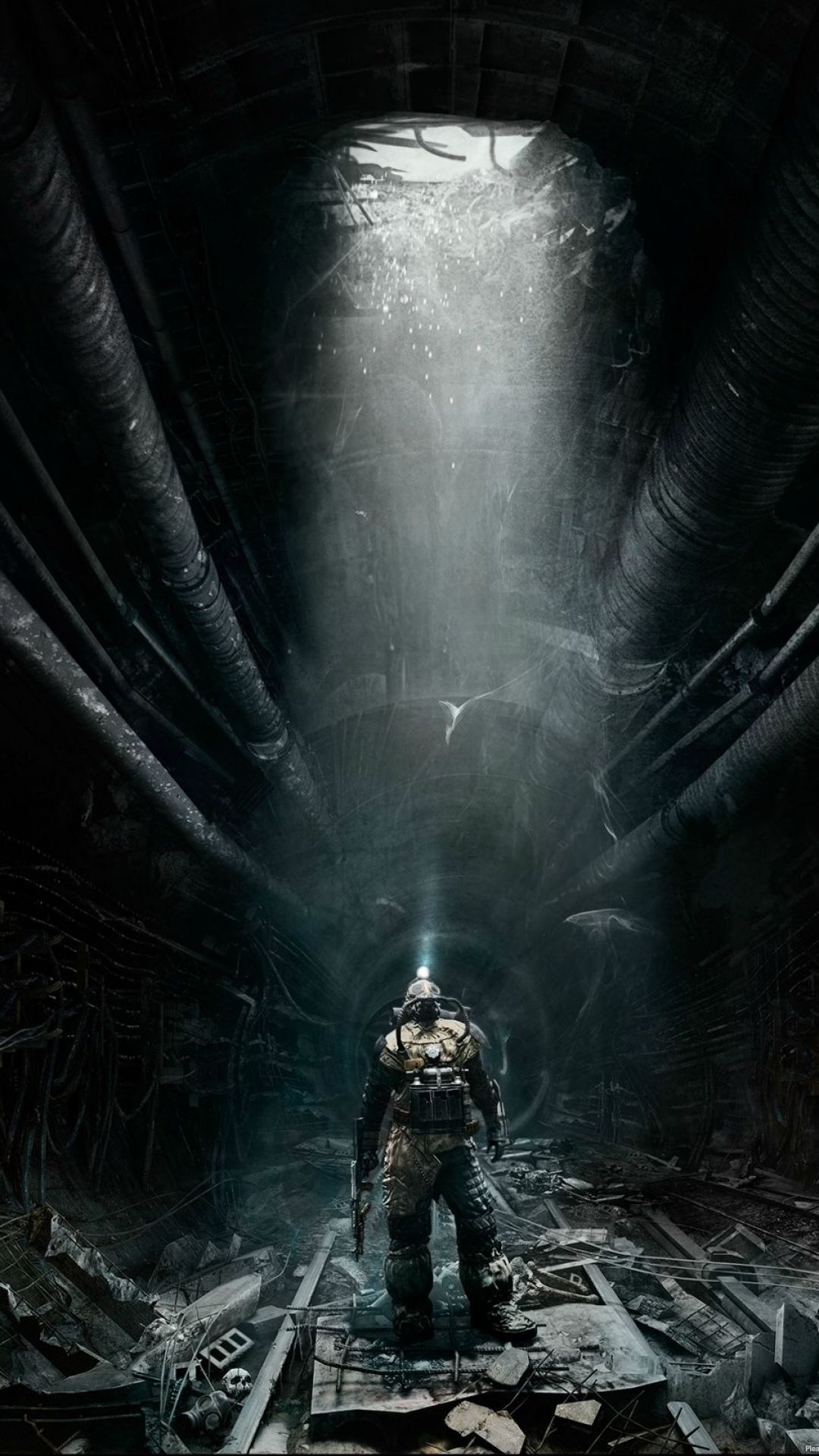 Metro 2033, Post-apocalyptic adventure, Apocalyptic world, Dystopian setting, 1080x1920 Full HD Phone