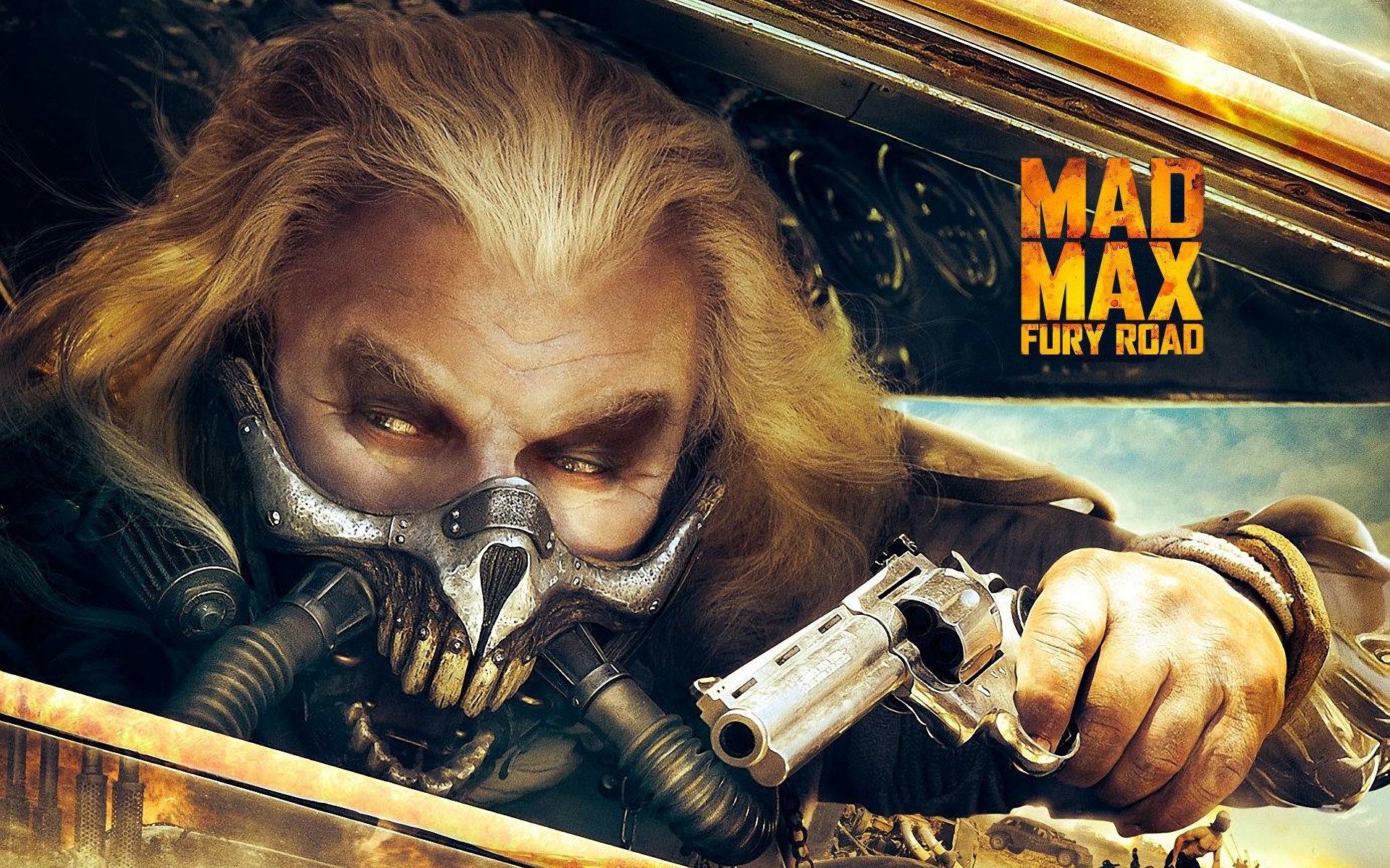 Mad Max: Fury Road: Immortal Joe, Hugh Keays-Byrne. 1920x1200 HD Background.