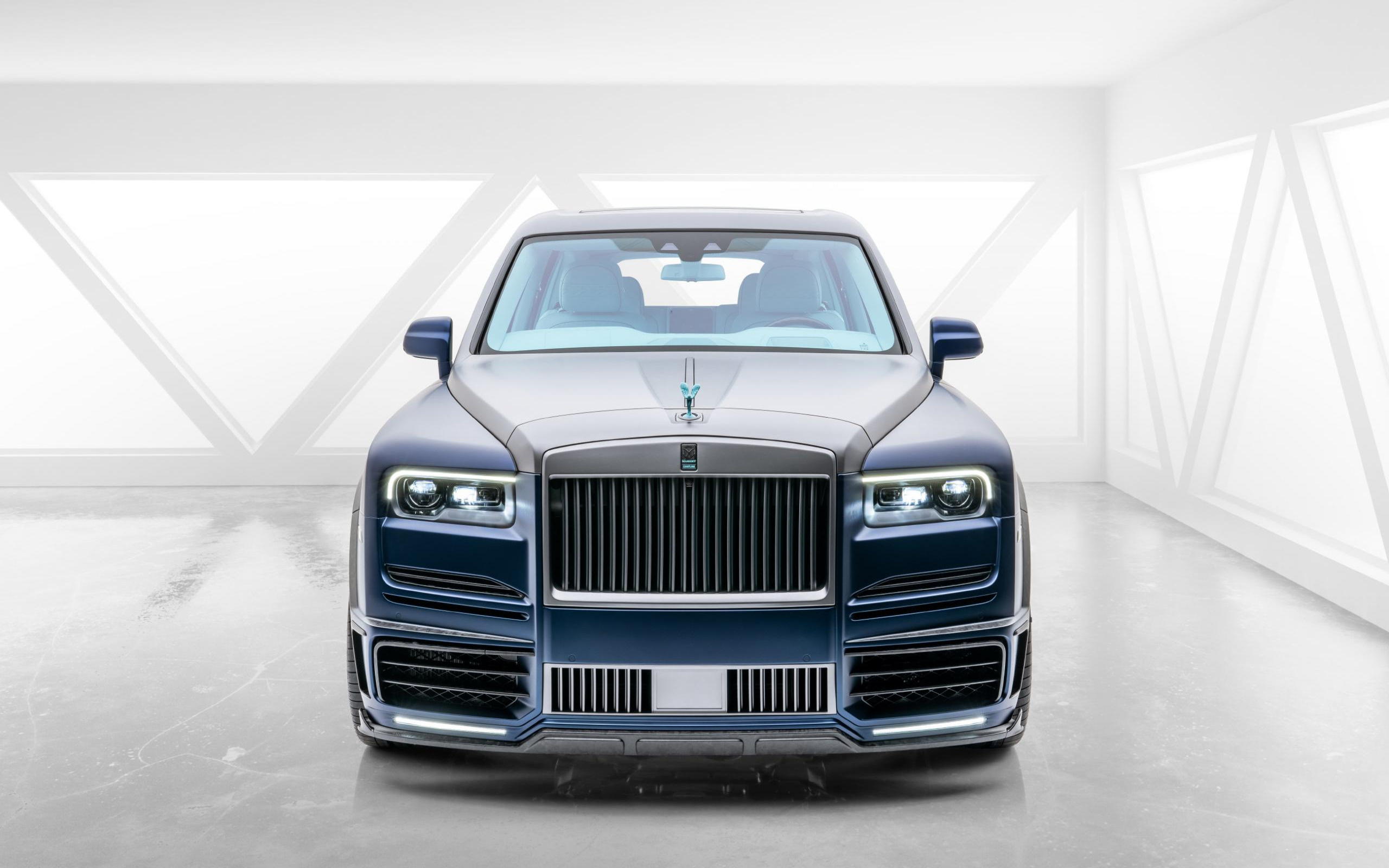 Rolls-Royce Cullinan, Mansory coastline, Luxury SUV, Blue, 2560x1600 HD Desktop
