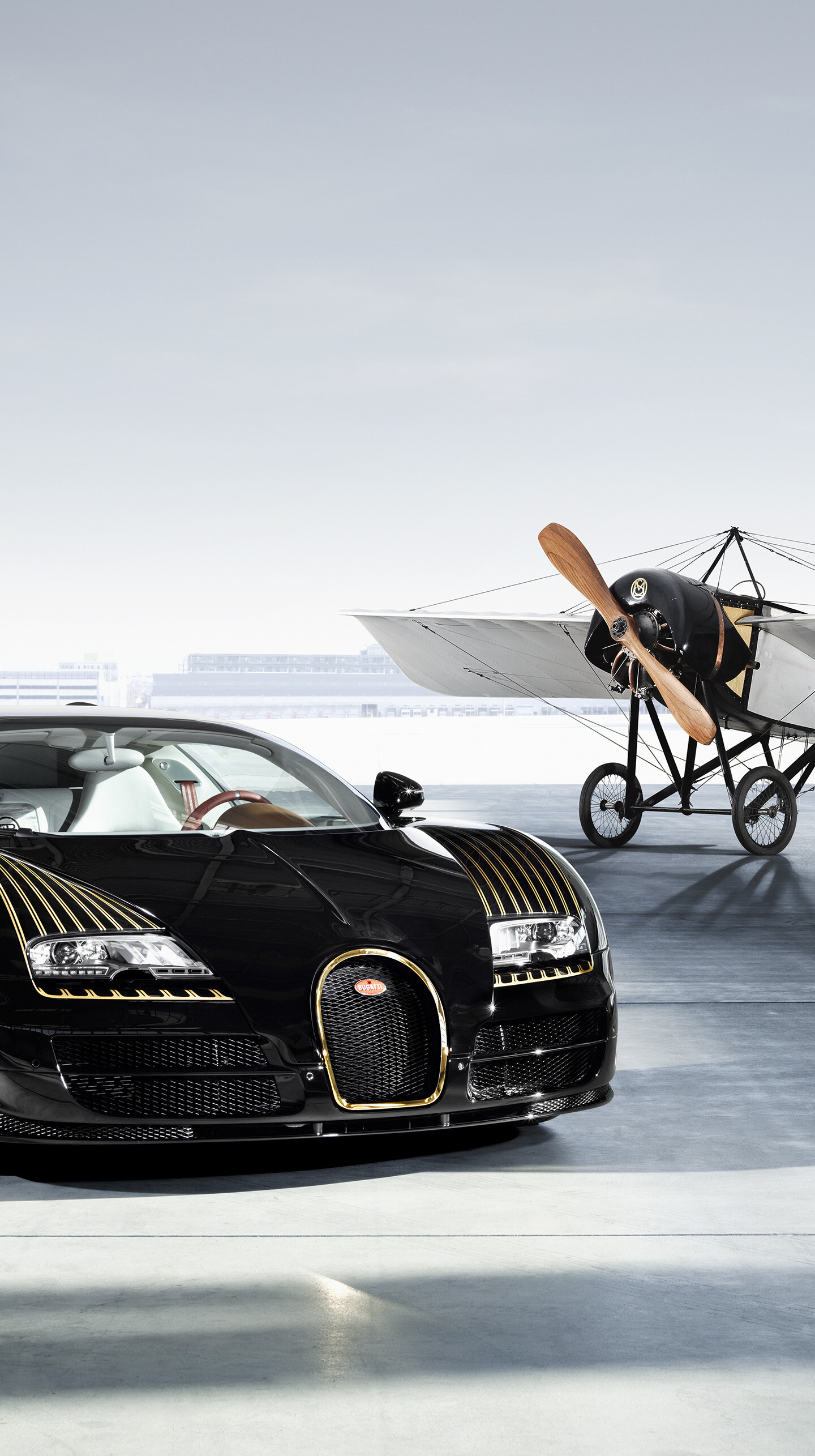 Bugatti: Aaron 16.4 Grand Sport Vitesse, French automotive brand. 1440x2580 HD Background.