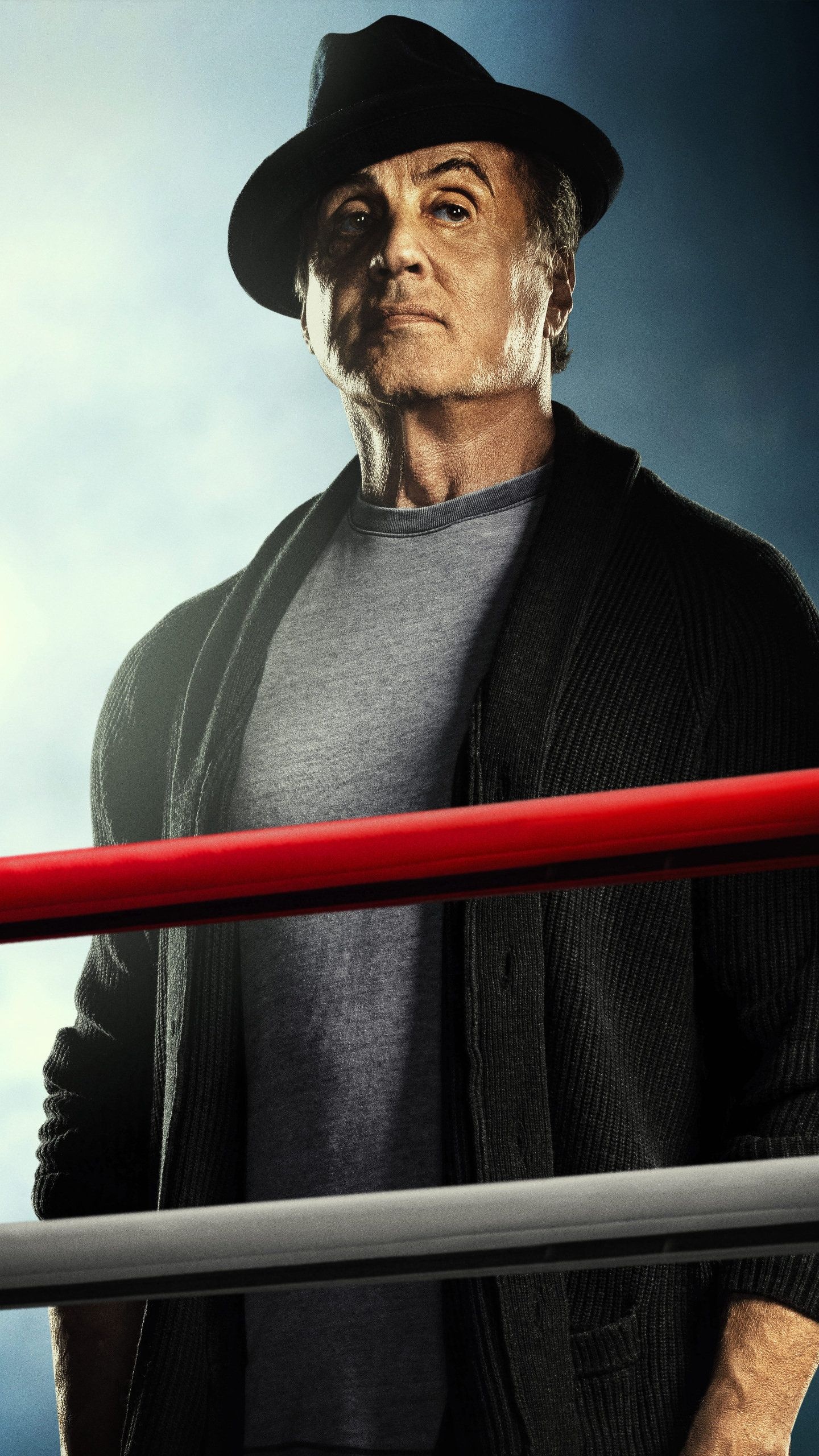 Creed movie, Sylvester Stallone, HD wallpapers, Movie promotion, 1440x2560 HD Handy