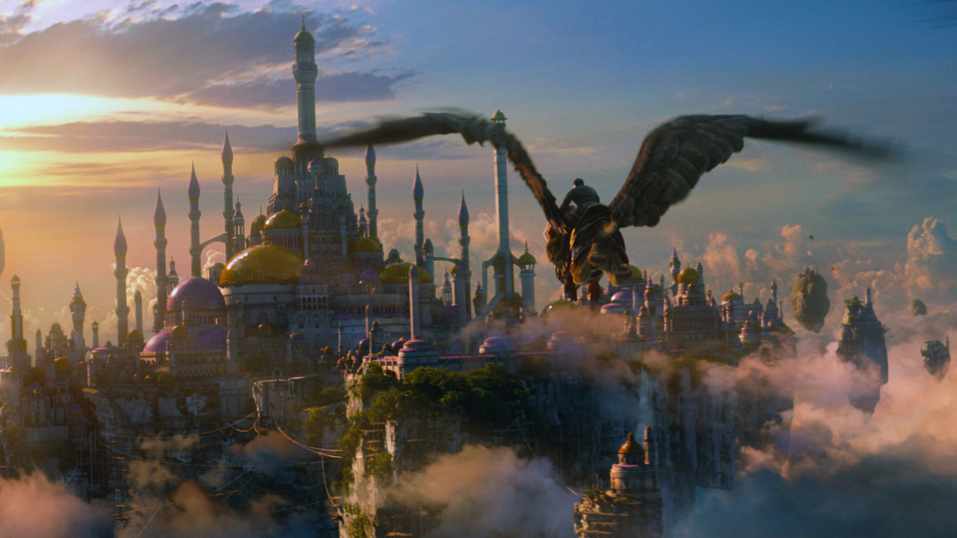 Warcraft (Movie): A 2016 action fantasy film based on the video game series of the same name. 1920x1080 Full HD Background.