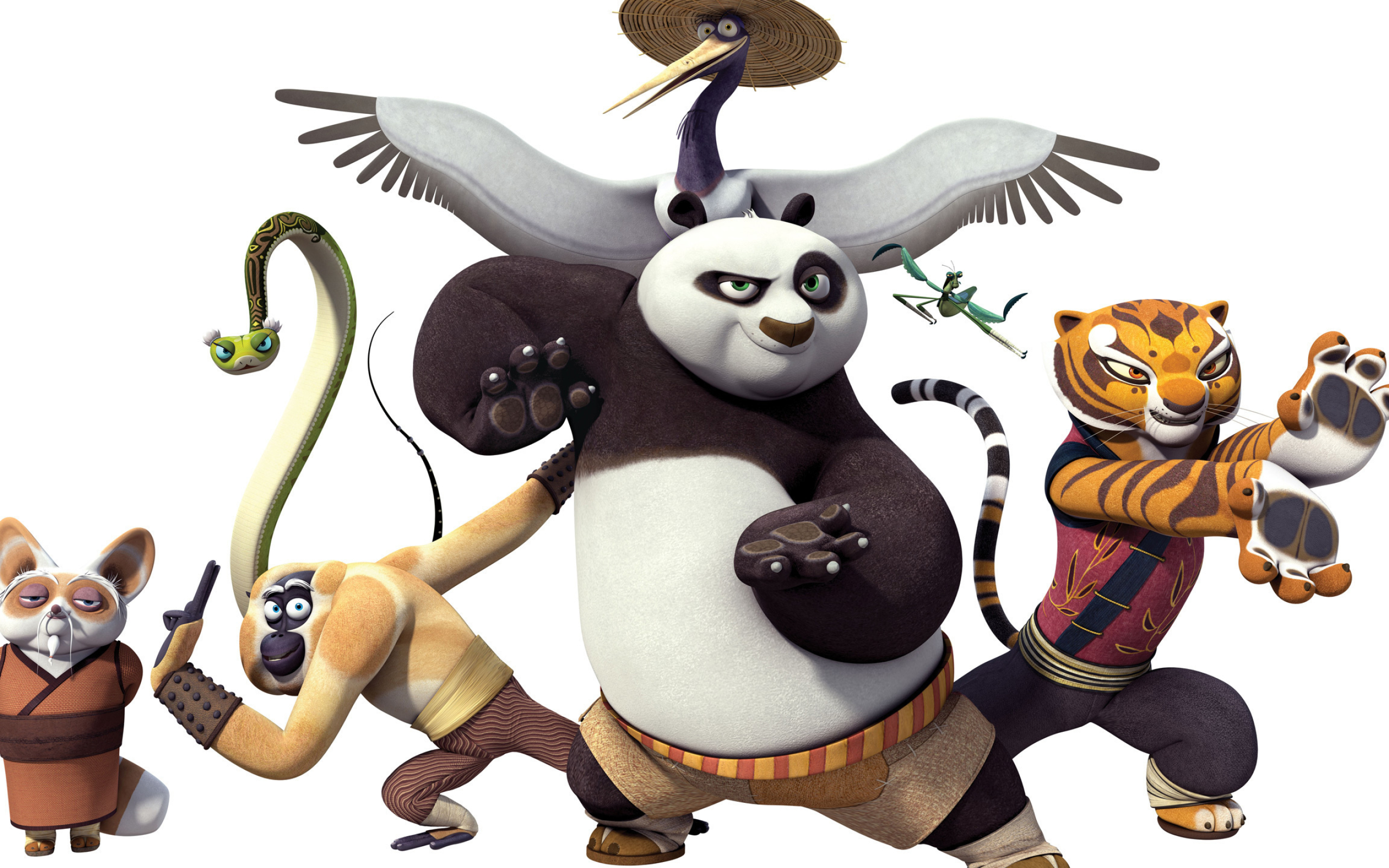 Master Shifu: Kung Fu Panda, Foster father of Tai Lung and Tigress. 2560x1600 HD Background.