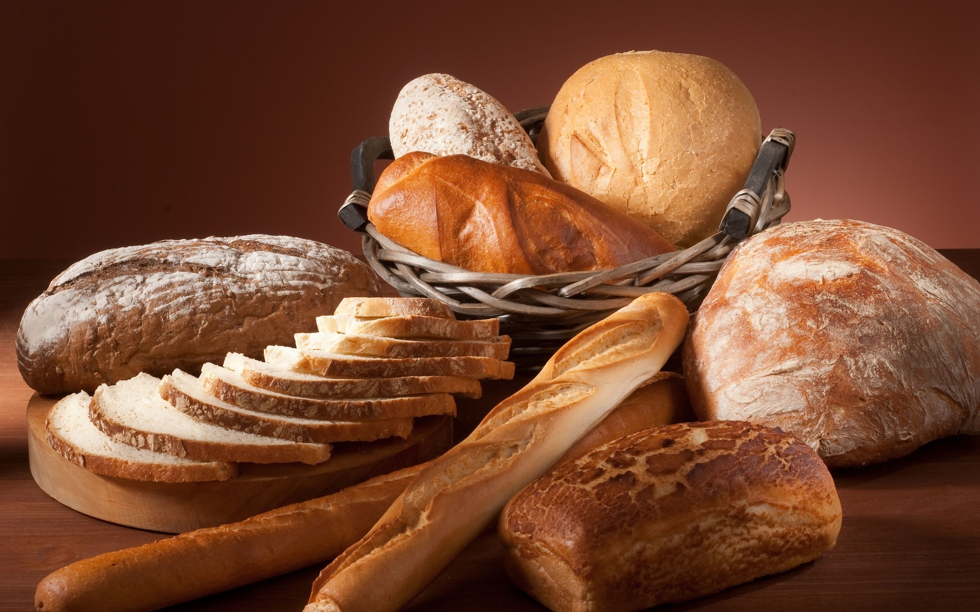 Baguette: French bread, Staple food, Baked goods. 1920x1200 HD Wallpaper.