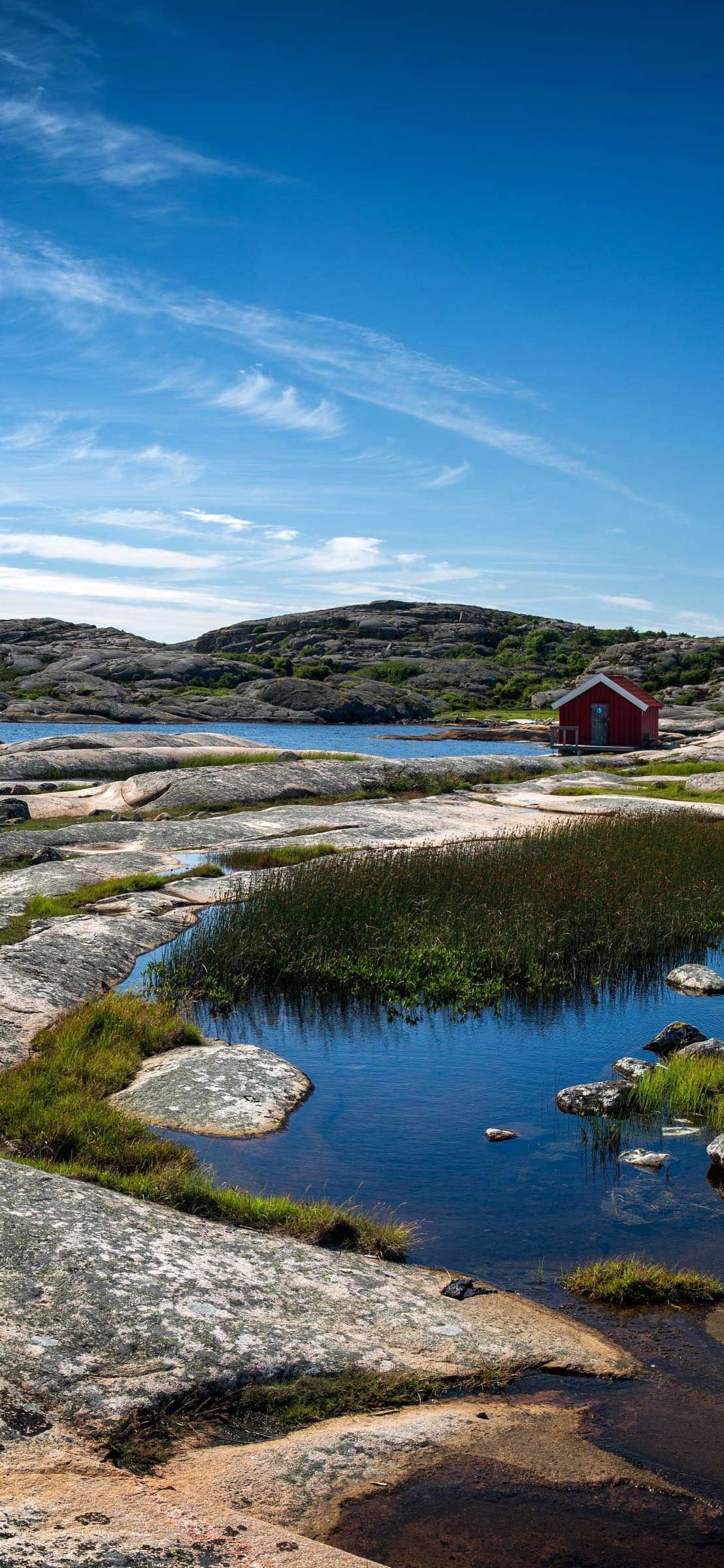 Sweden travels, iPhone X wallpaper, Scenic landscapes, Ocean horizons, 1110x2400 HD Phone