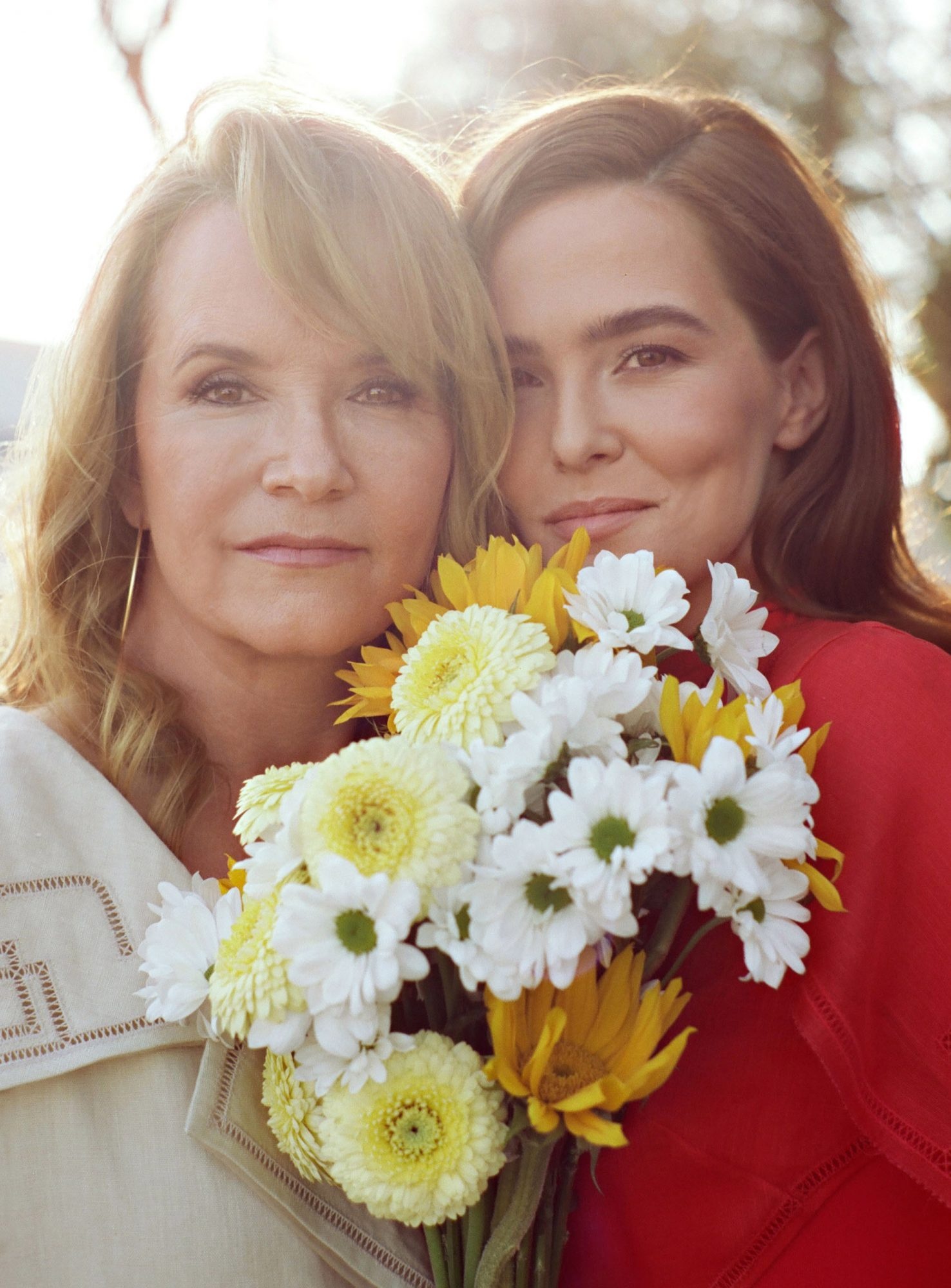 Working together, New podcast, Zoey Deutch, Lea Thompson, 1480x2000 HD Phone