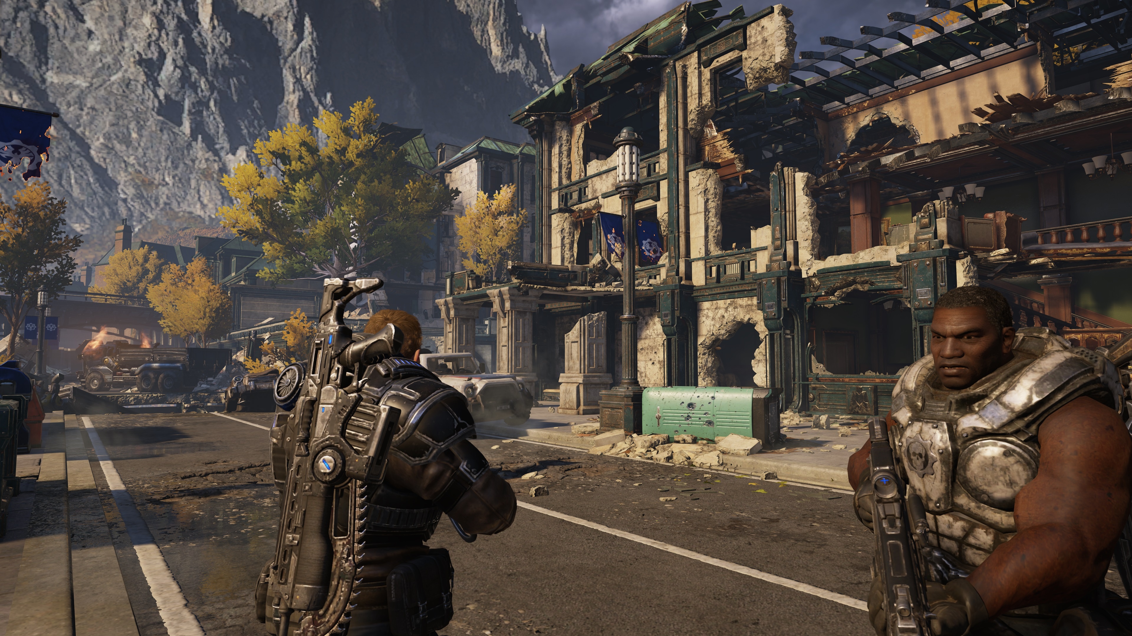 Gears 5 sale, Affordable gaming, Stunning visuals, Exclusive content, 3840x2160 4K Desktop