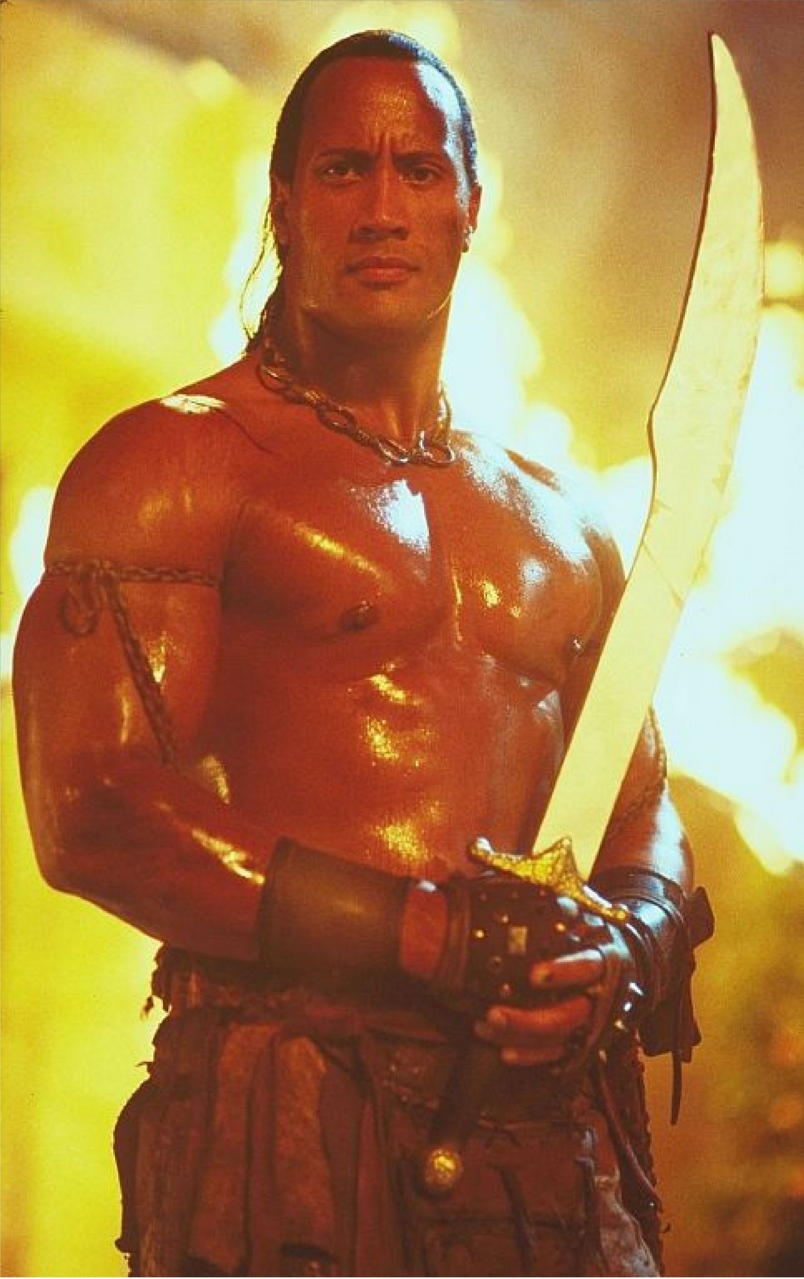 The Scorpion King, Photo face of a king, Dwayne Johnson, The Rock, 1610x2560 HD Phone