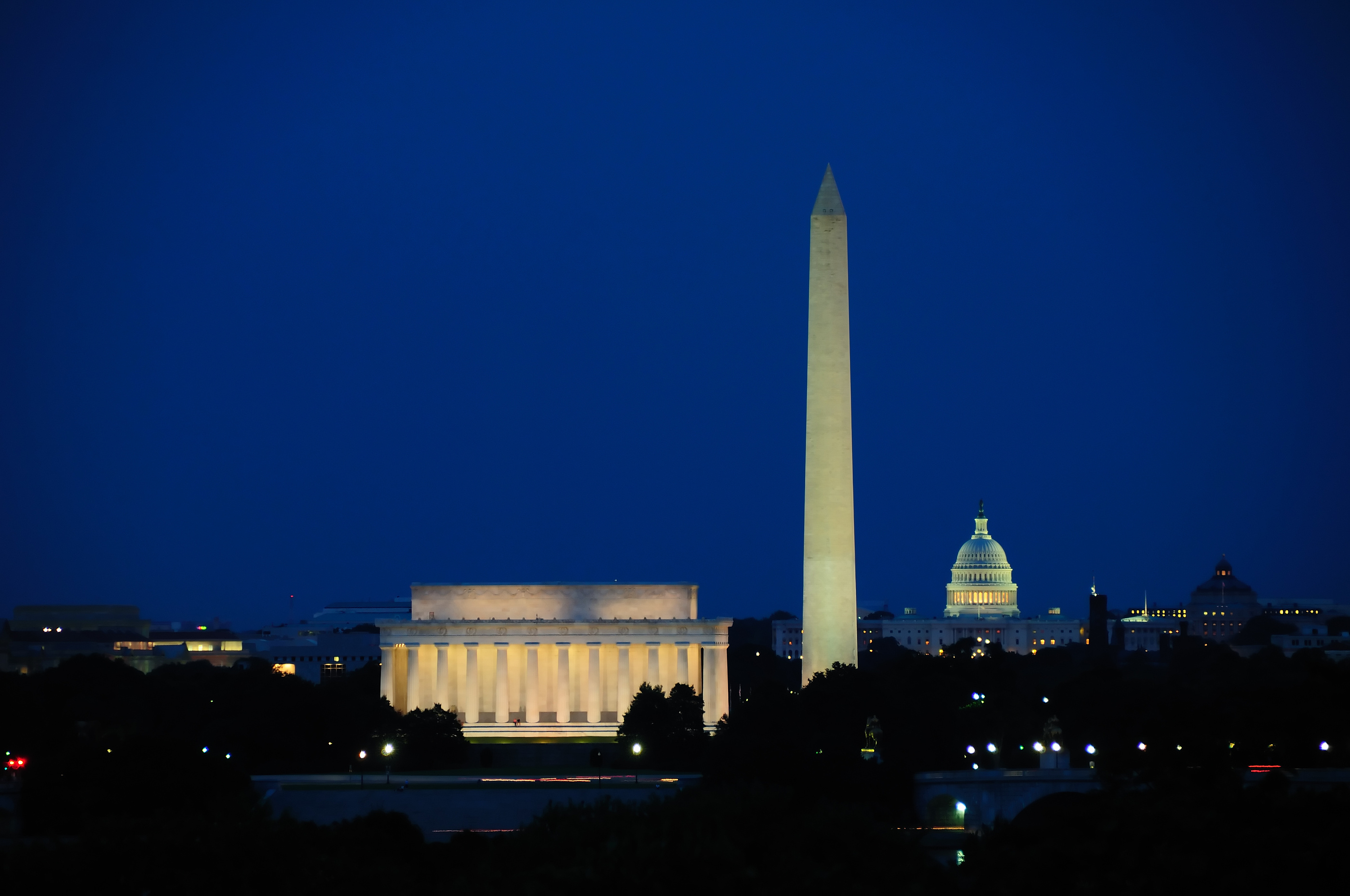 Washington DC Skyline, Travels, US Capital, Monuments, 2800x1860 HD Desktop