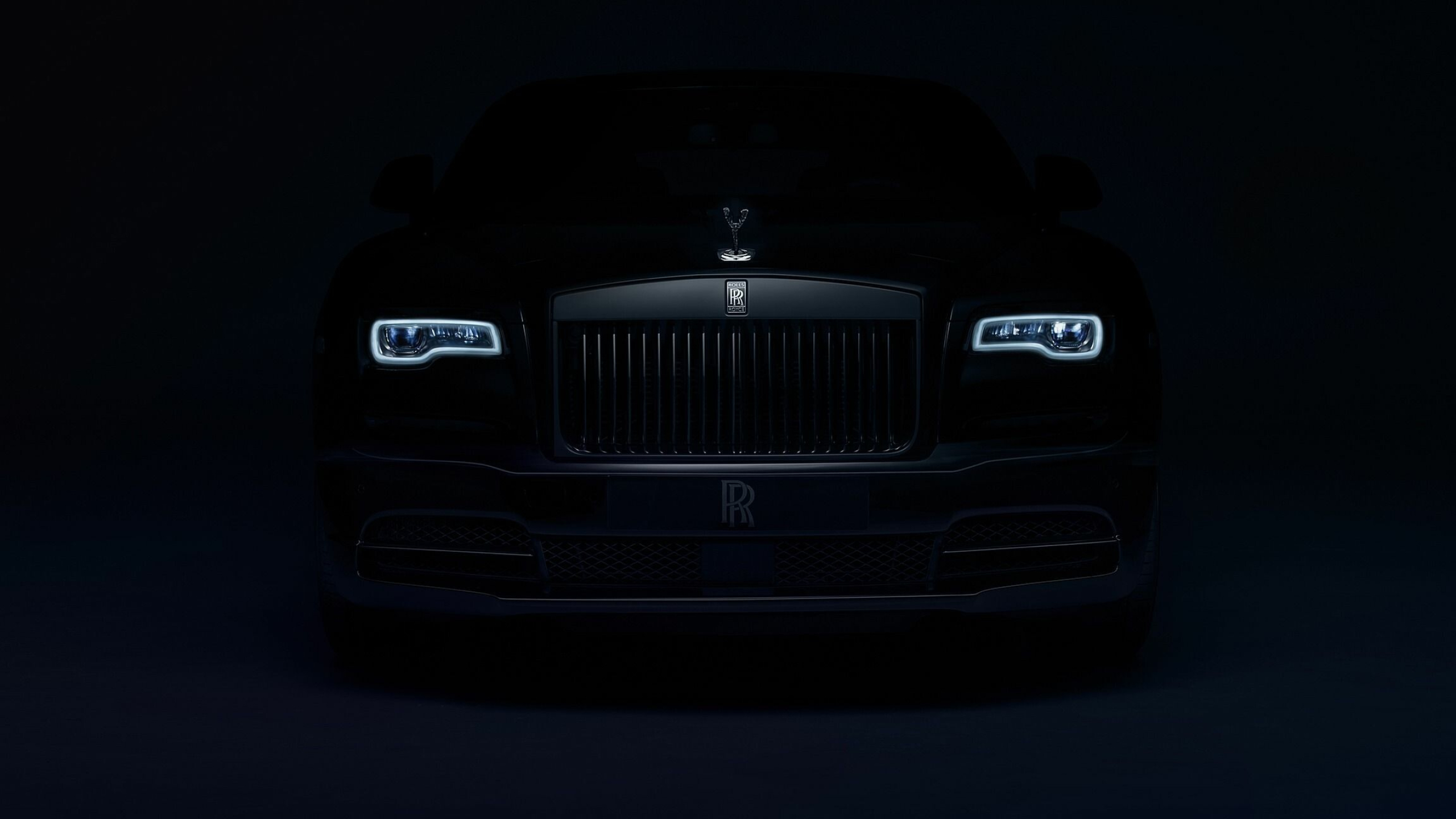 Rolls-Royce: 2016 model Wraith Black Badge, British luxury cars. 2560x1440 HD Wallpaper.