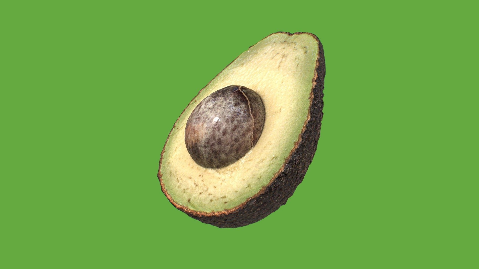 Avocado: A single-seeded berry that grows from the Persea americana tree. 1920x1080 Full HD Wallpaper.
