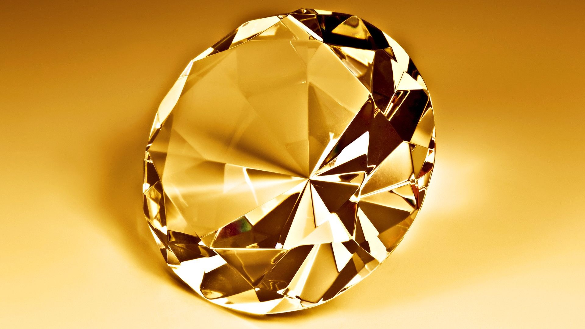 Gold diamond wallpaper, Luxurious brilliance, Opulent elegance, Shimmering beauty, 1920x1080 Full HD Desktop
