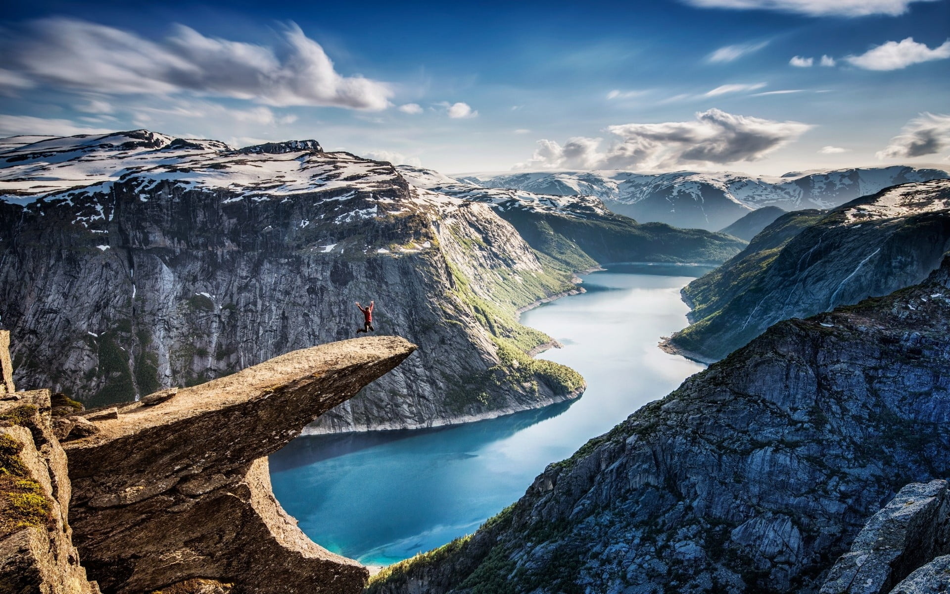 Norway's fjord beauty, Jaw-dropping wallpaper, John Peltier's post, Nature photography, 1920x1200 HD Desktop