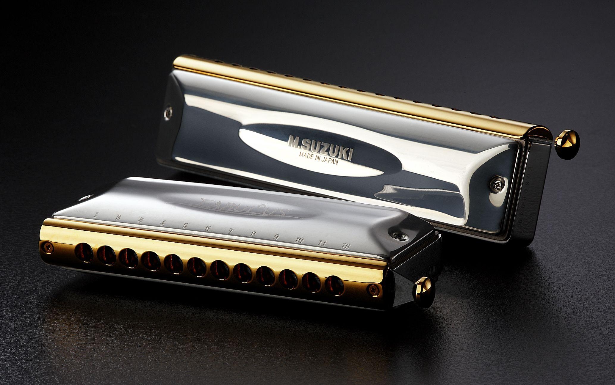 Harmonica: Mouth Organ, A "Hands-Free" 12-Hole Modification, Airflow, Lever-Operated Flap, M. Suzuki. 2070x1300 HD Wallpaper.
