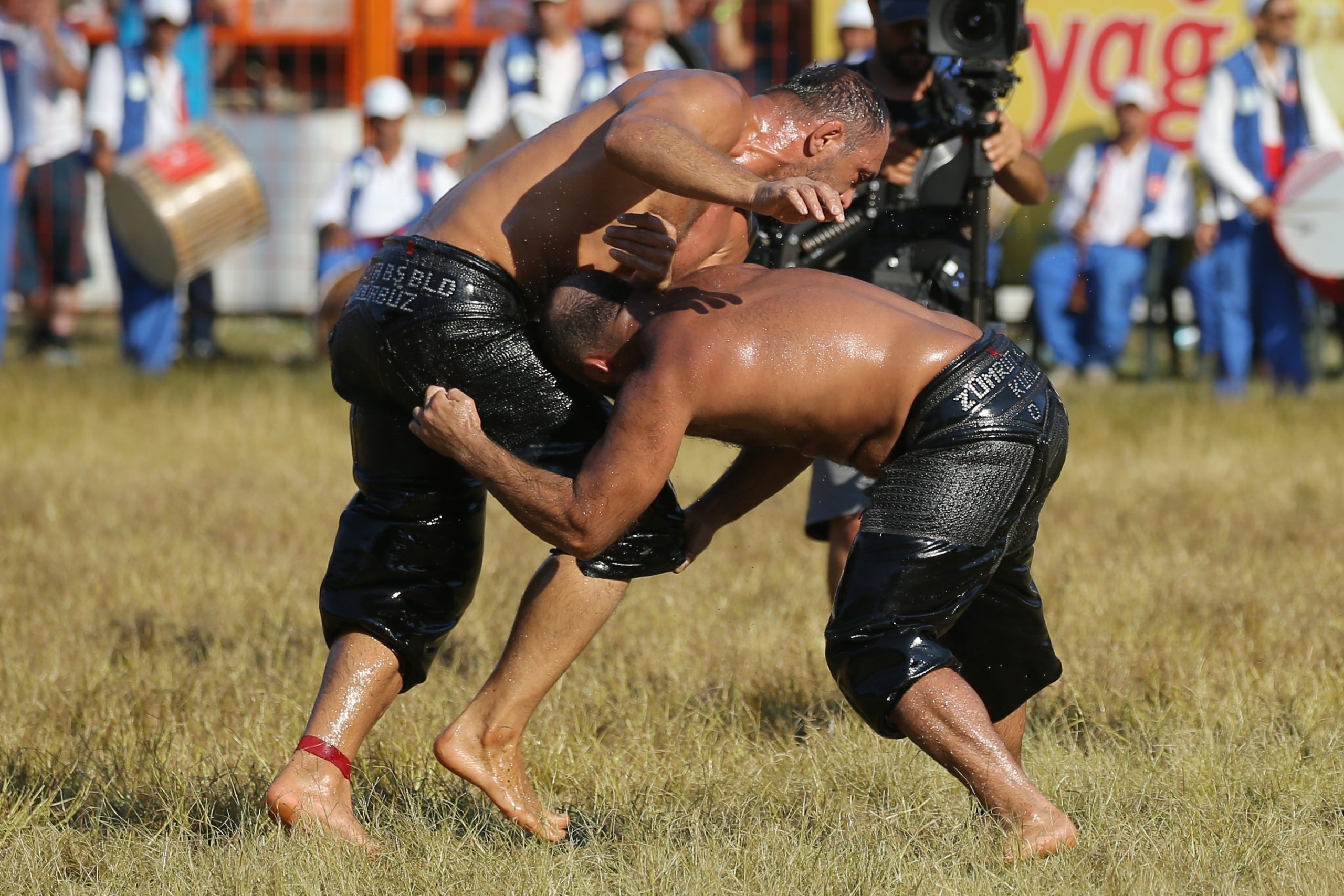 Wrestling: Oil Wrestling, Grease Wrestling, A traditional Turkish sport, Participants wrestle while covered in oil. 2560x1710 HD Wallpaper.