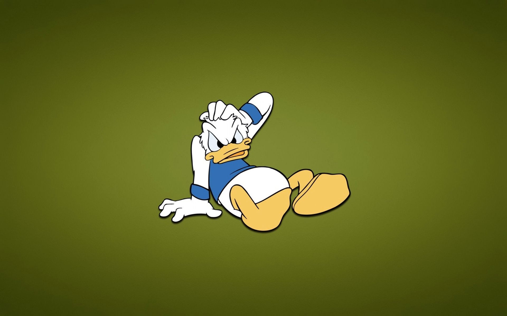 Donald Duck: Walt Disney's second most famous cartoon character after Mickey Mouse. 1920x1200 HD Wallpaper.