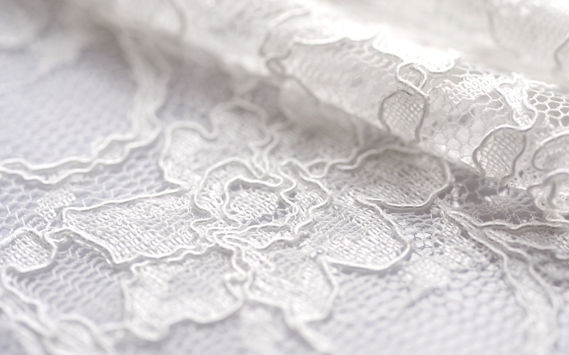 White lace background, Elegant design, Ethereal beauty, Delicate patterns, 1920x1200 HD Desktop