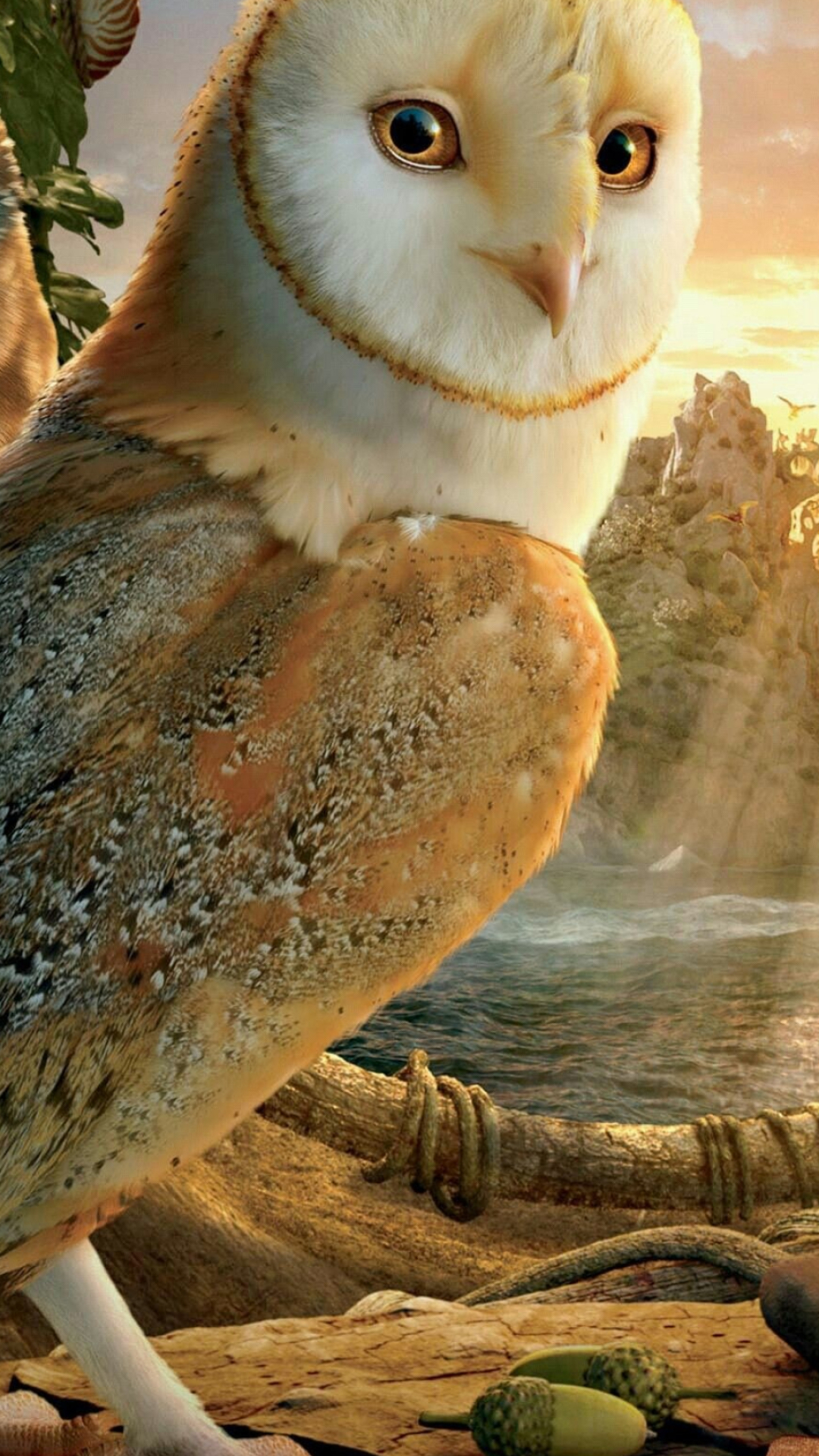 Legend of the Guardians: The Owls of Ga'Hoole, Mesmerizing film, Epic fantasy, Guardian owls, 1080x1920 Full HD Phone