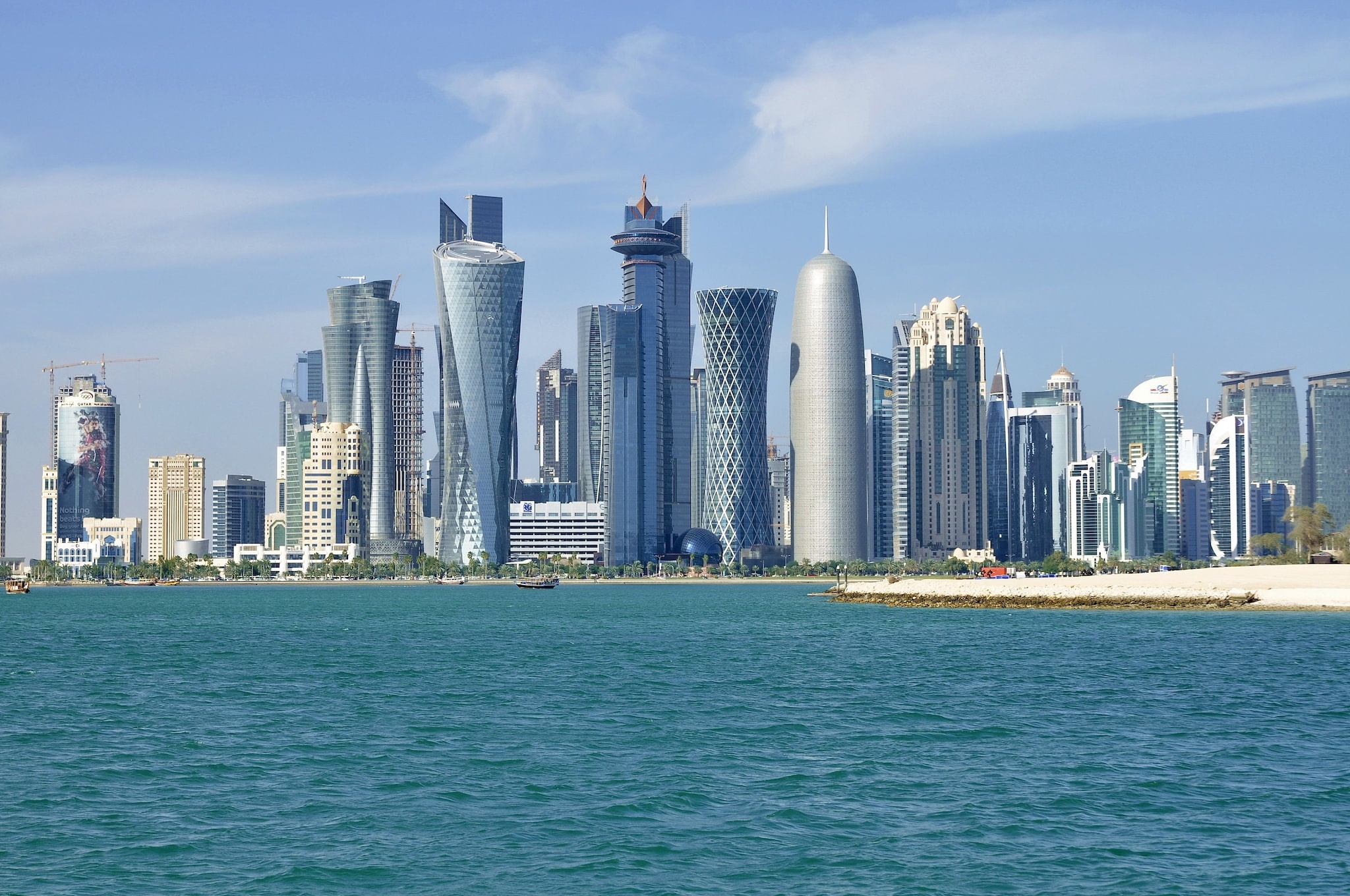 Doha, Qatar, Visit Qatar, Cunard, 2050x1360 HD Desktop