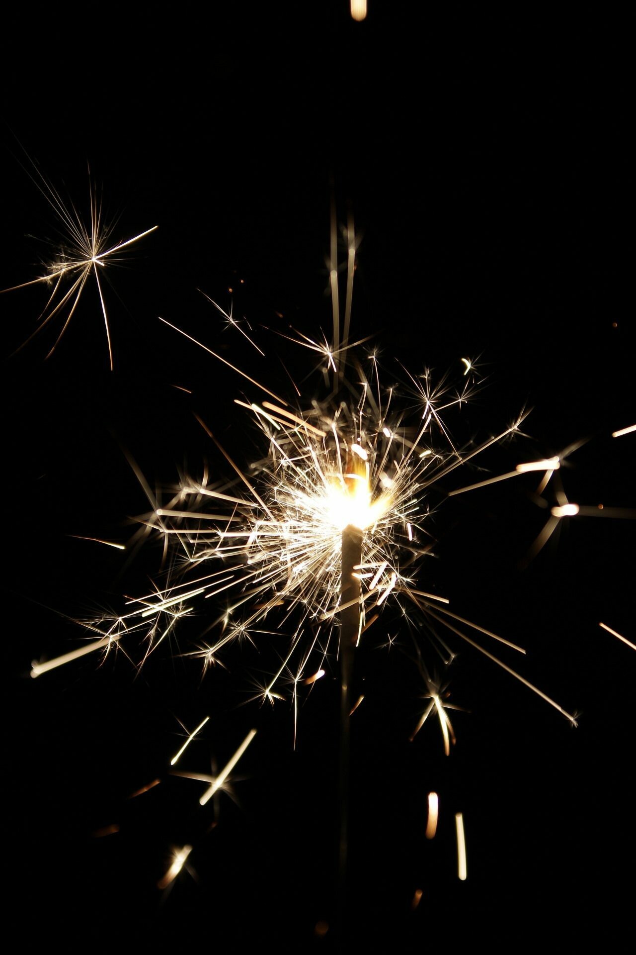 Sparkler, Festive delight, Dazzling lights, Fireworks celebration, 1280x1920 HD Phone