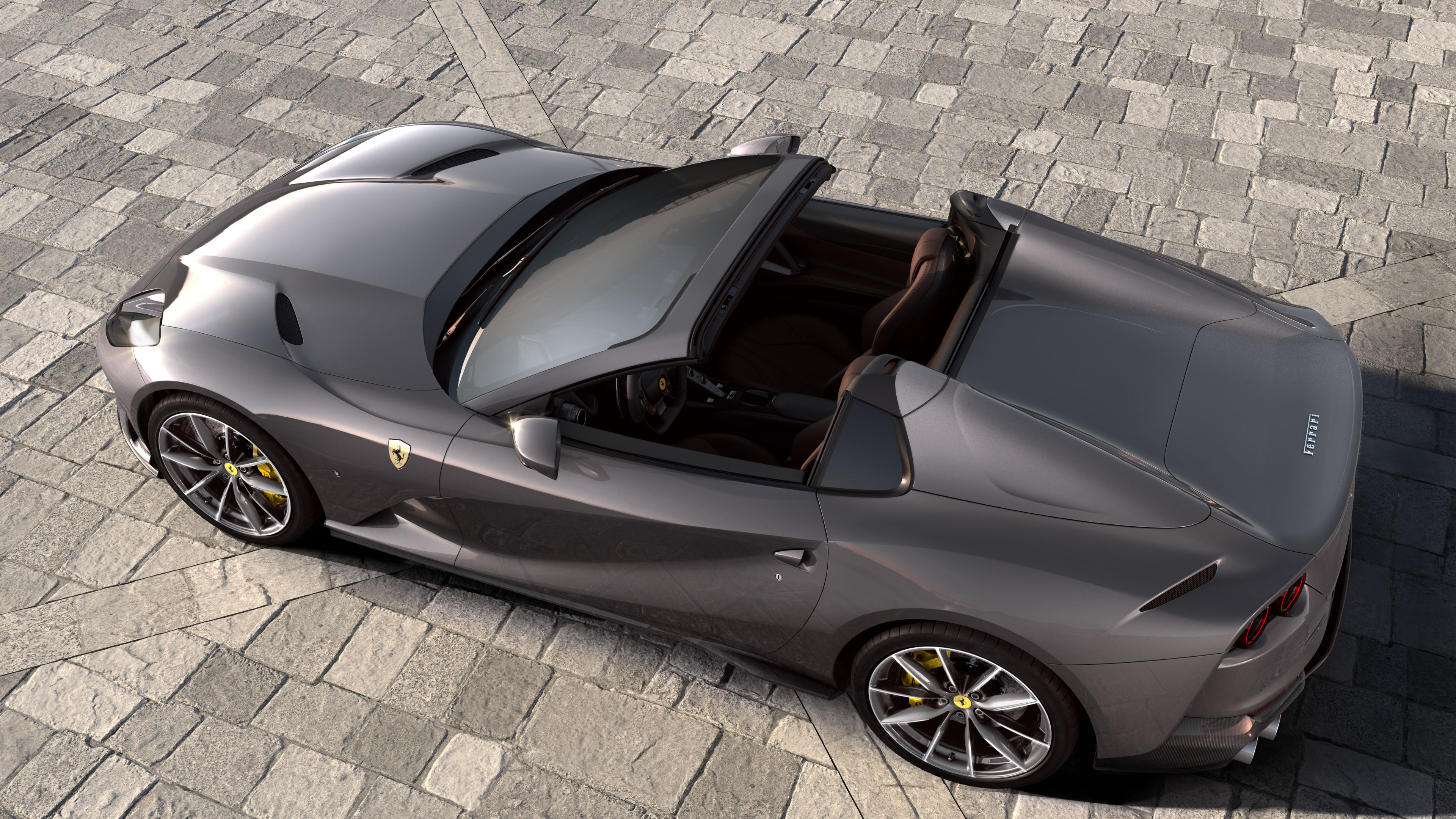 Ferrari 812 GTS, Automotive wallpaper, Visual appeal, HD selection, 3840x2160 4K Desktop