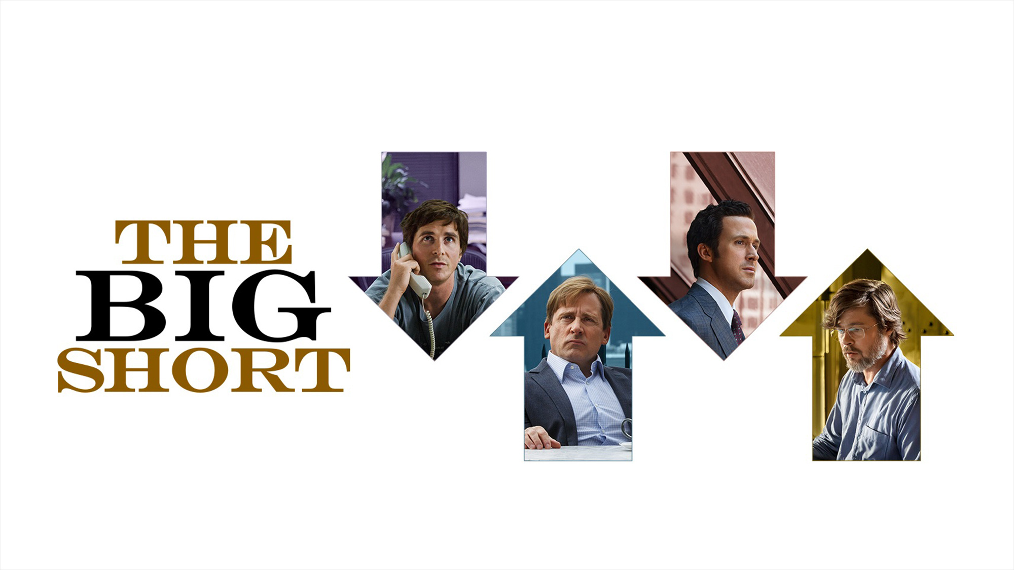 The Big Short: The film based on the 2010 book by Michael Lewis, The financial crisis of 2007–2008. 2000x1130 HD Background.
