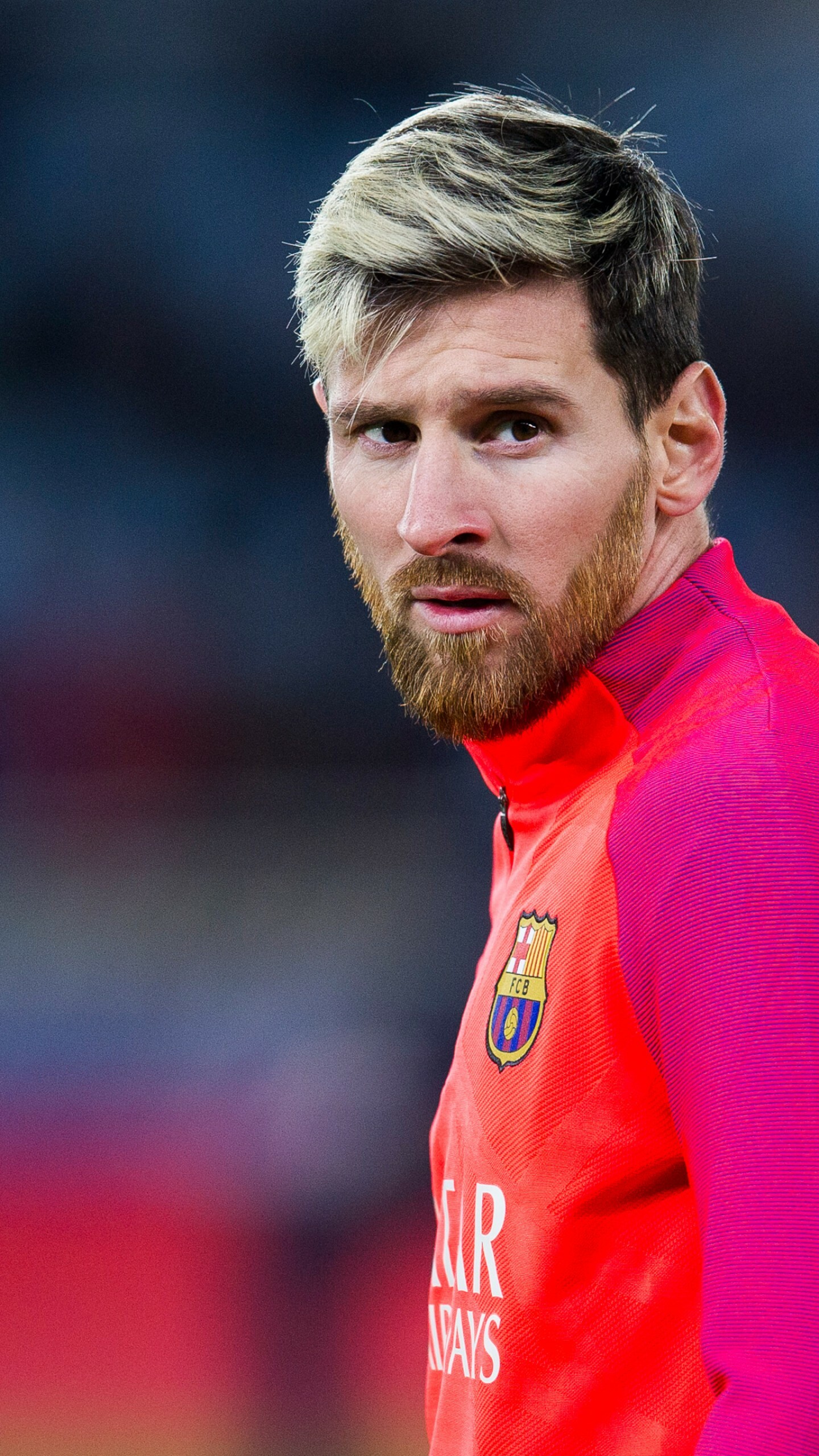 Lionel Messi: Barcelona FC, Soccer, He holds the record for most hat-tricks in La Liga (36). 1440x2560 HD Wallpaper.