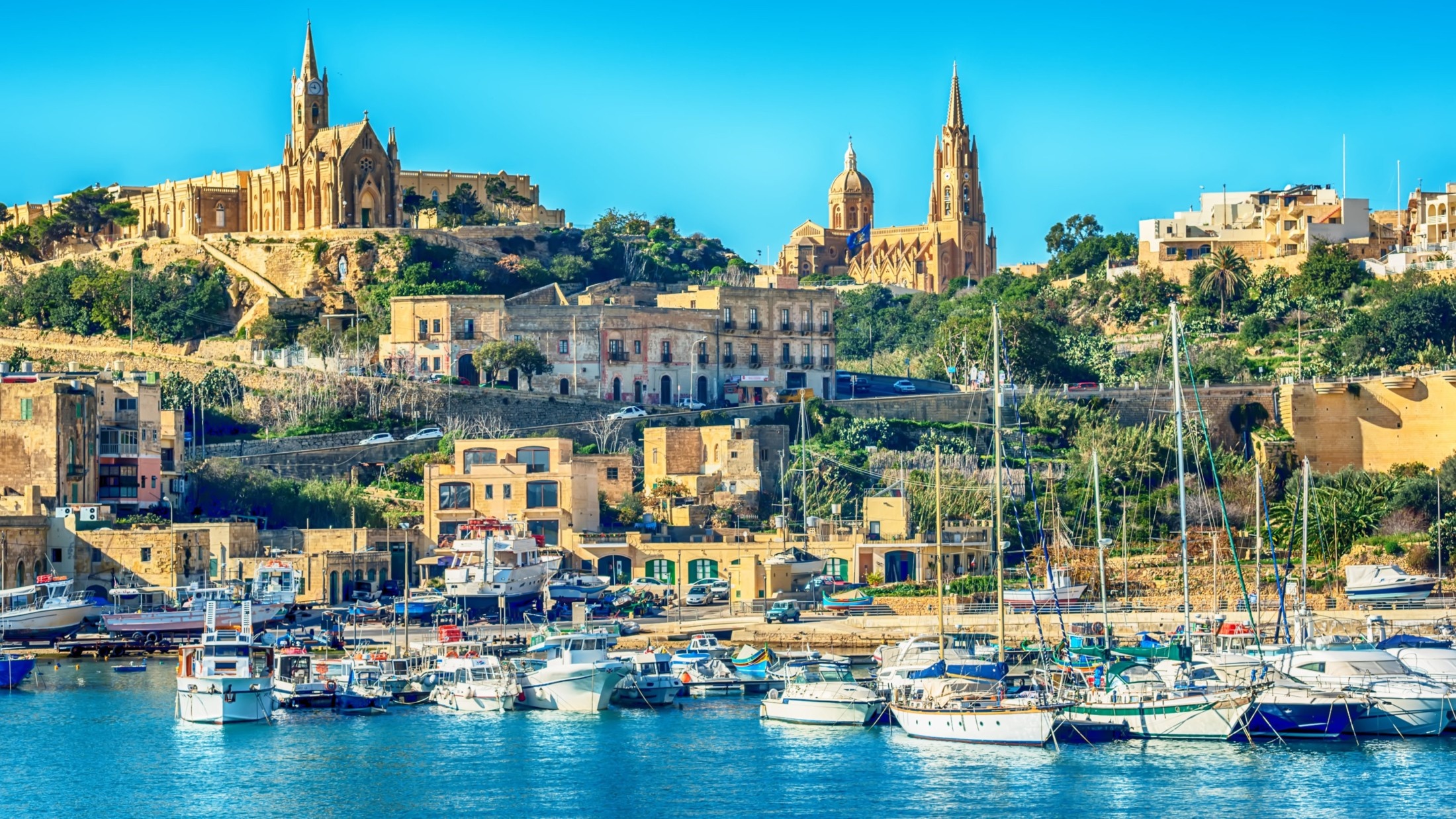 Gozo Island, Unter, Wasser, Verborgene Welten, 2200x1240 HD Desktop
