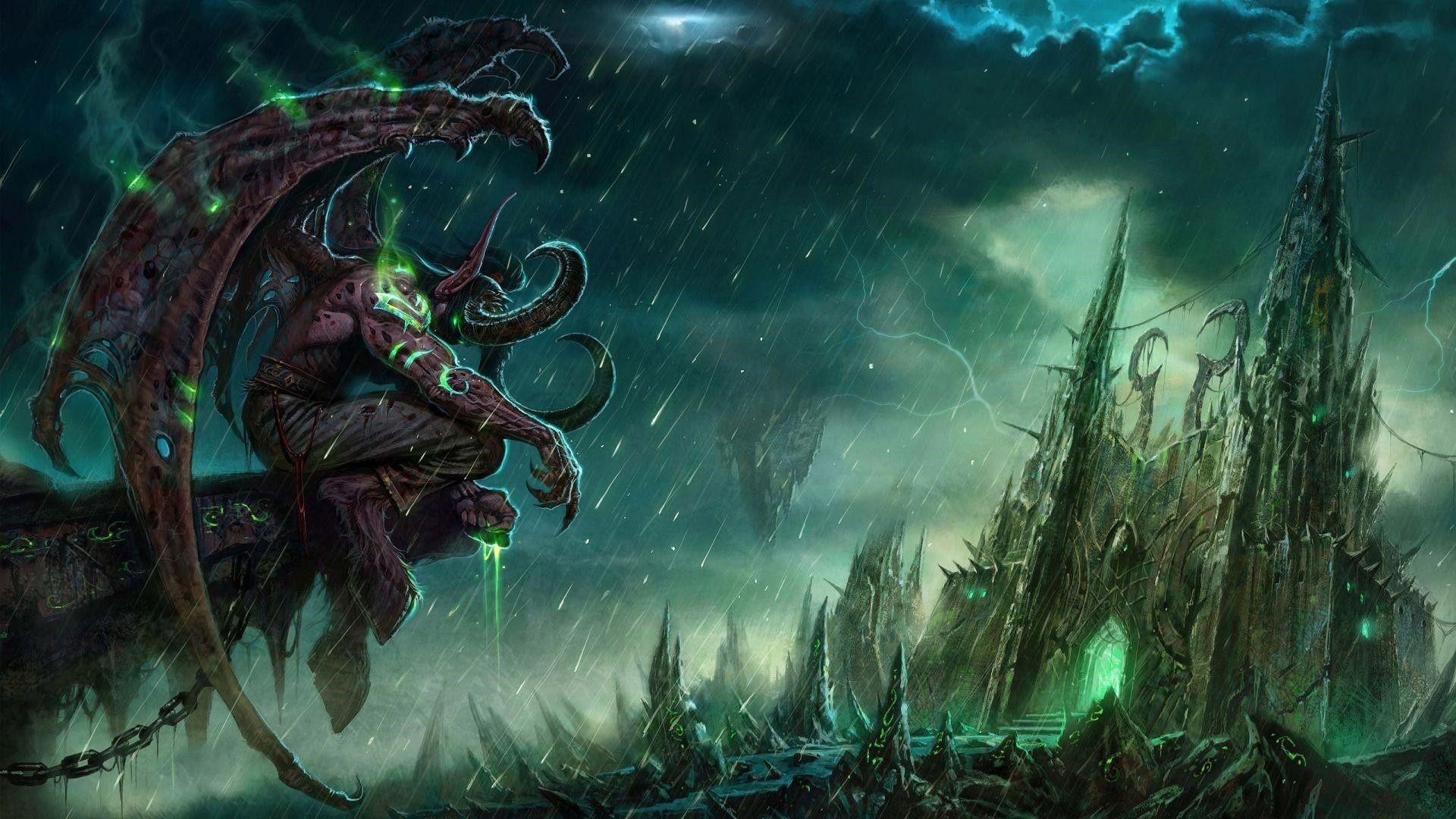 World of Warcraft, Epic battles, Mythical creatures, Heroic champions, 1920x1080 Full HD Desktop
