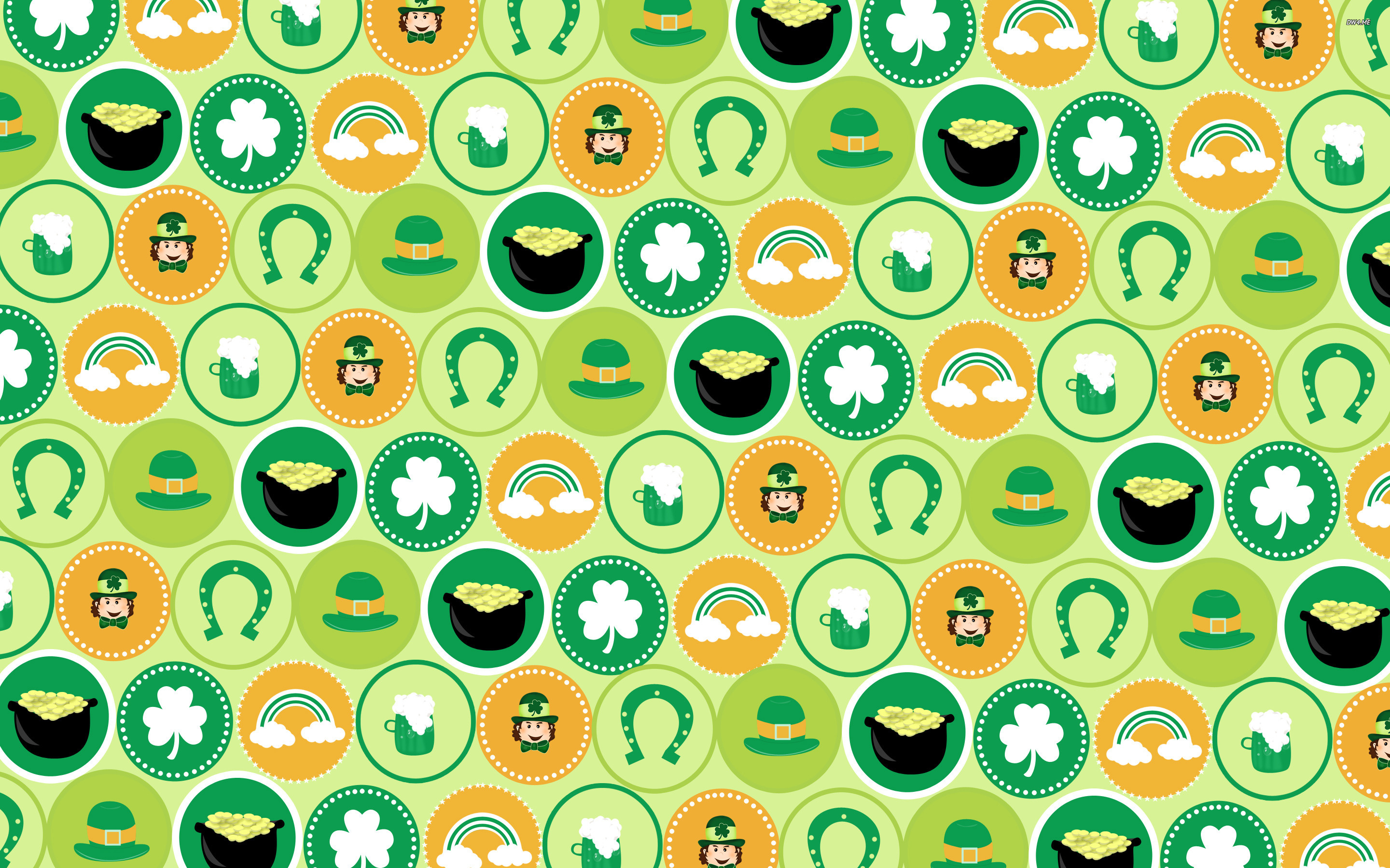 St. Patrick's Day backgrounds, Festive designs, Irish celebration, Luck, 2880x1800 HD Desktop