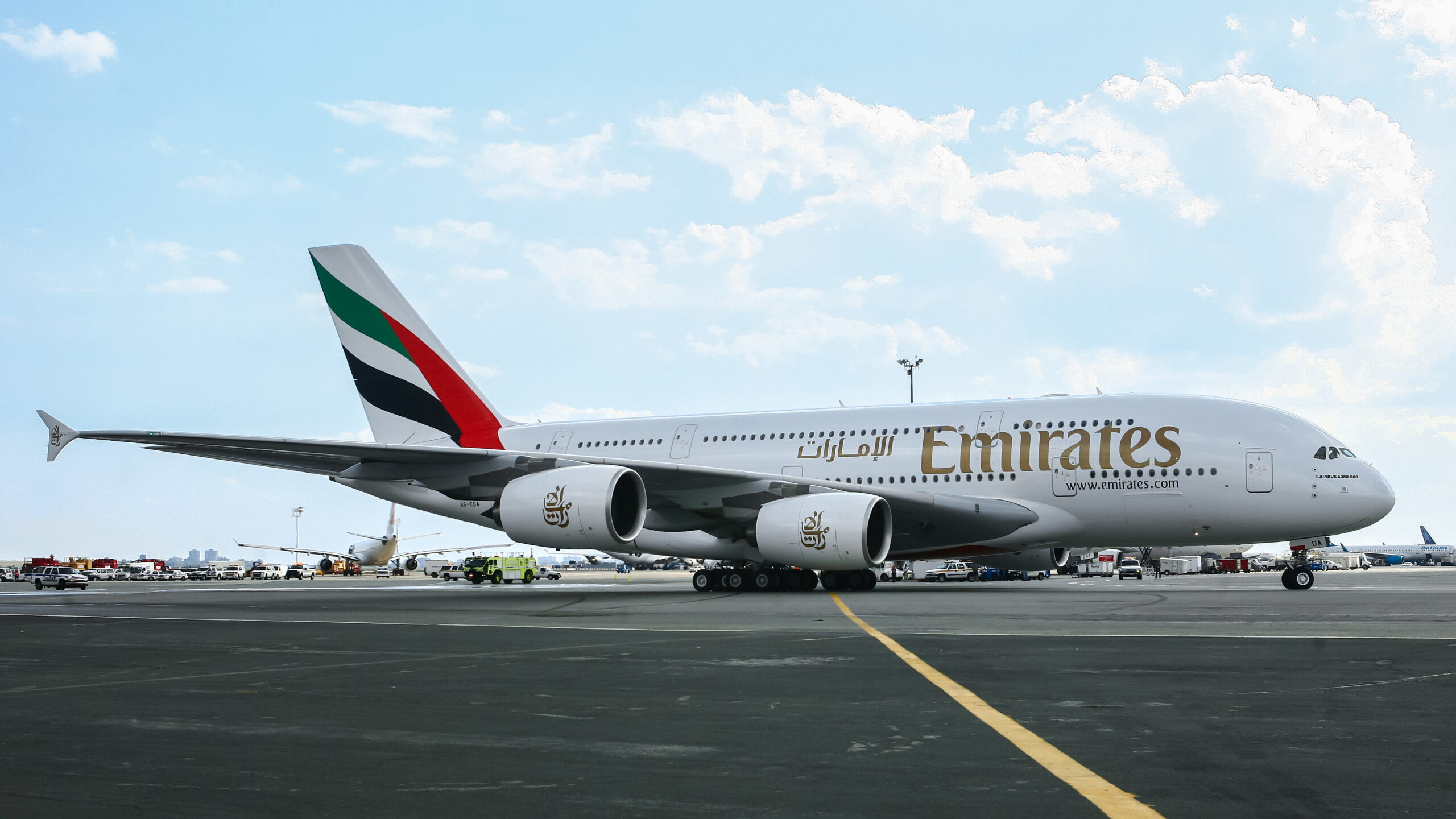 Emirates A380 recycling, Sustainable aviation, Upcycling projects, Artistic creations, 2560x1440 HD Desktop