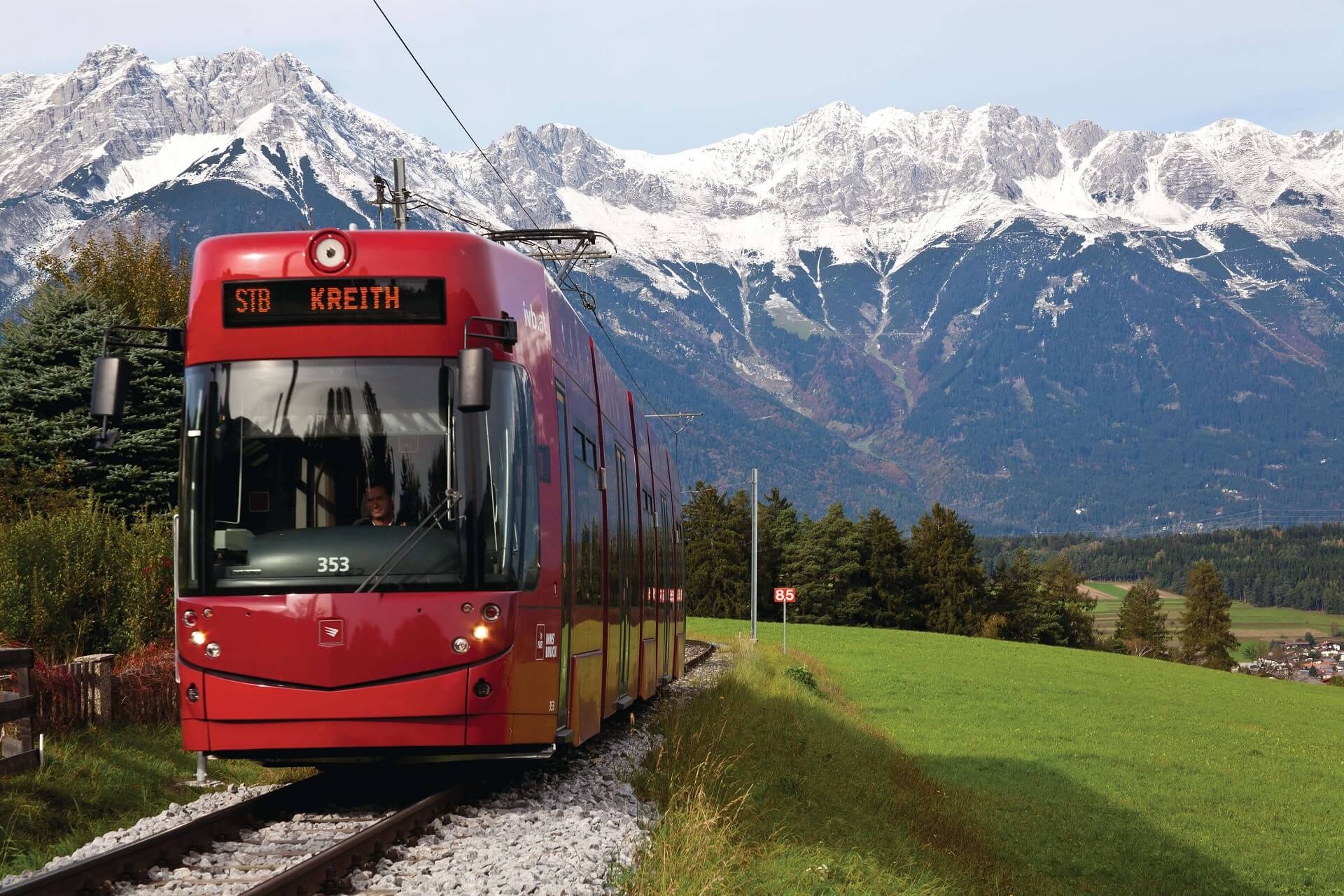 Tram travels, Public transport, Innsbruck scenery, Buses and bikes, 1920x1280 HD Desktop
