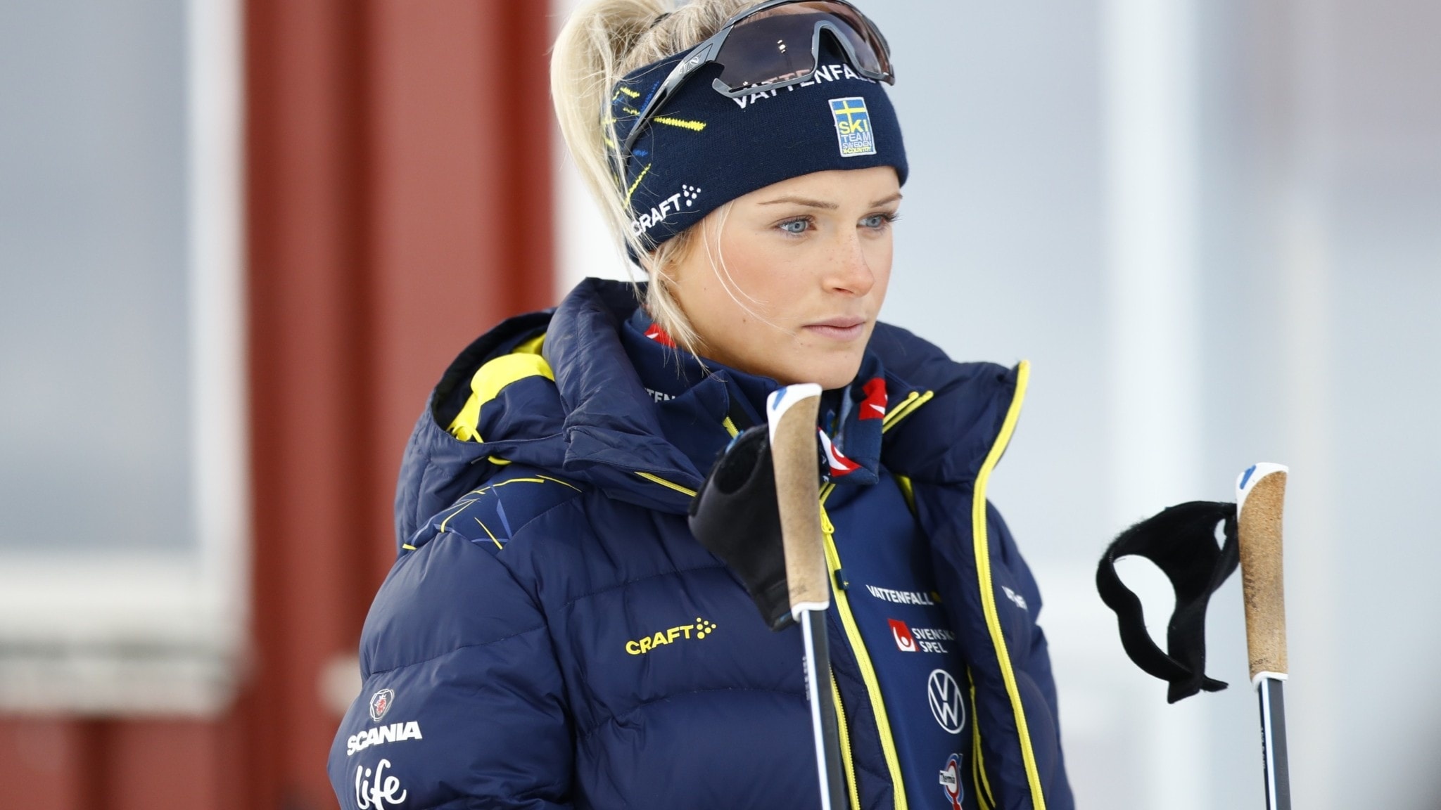 Frida Karlsson, Tour de ski, P4 Norrbotten, 2050x1160 HD Desktop