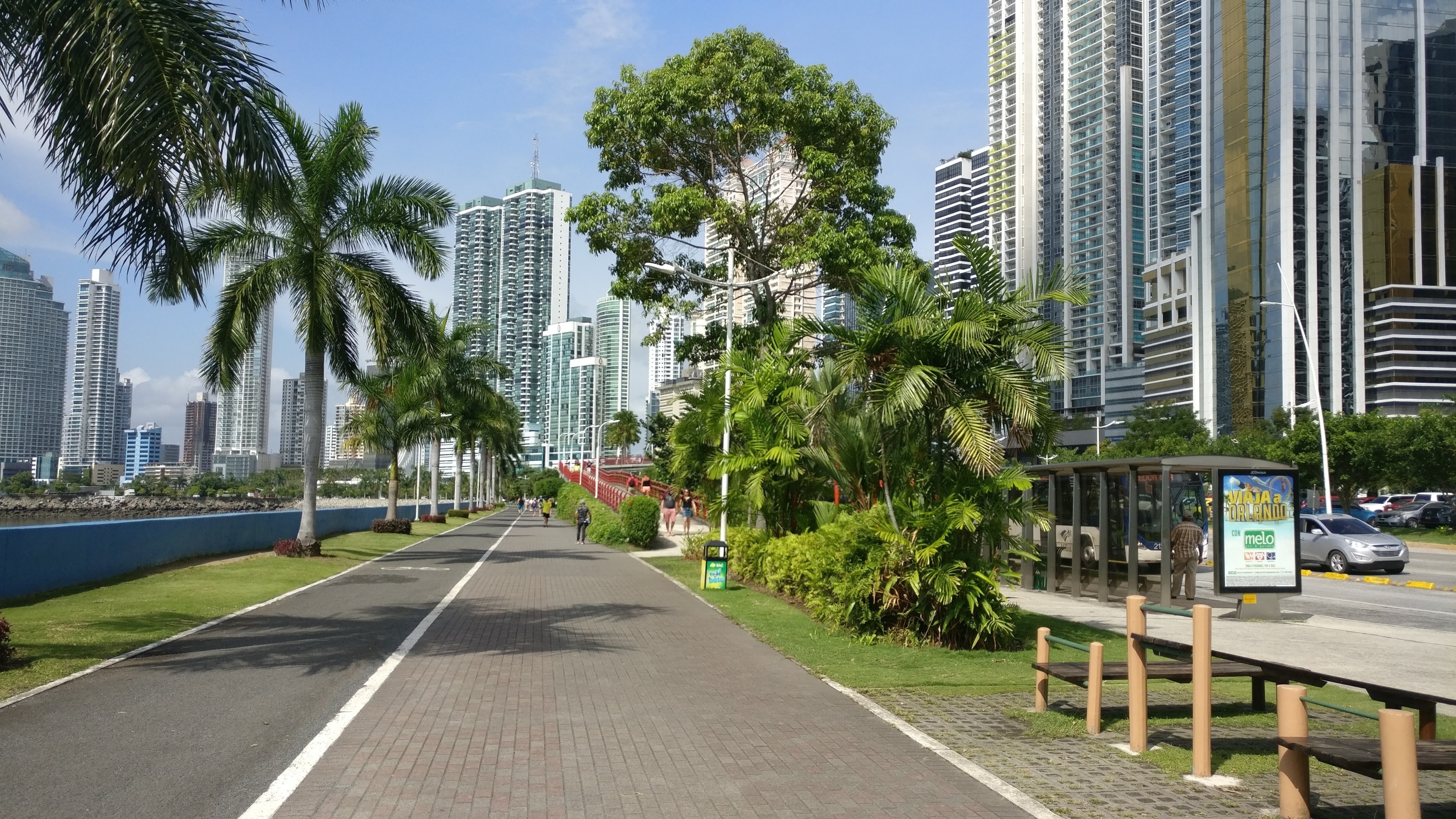 Panama City (Travels), Avenida Balboa Panama, Vacation rentals, House rentals, 3840x2160 4K Desktop