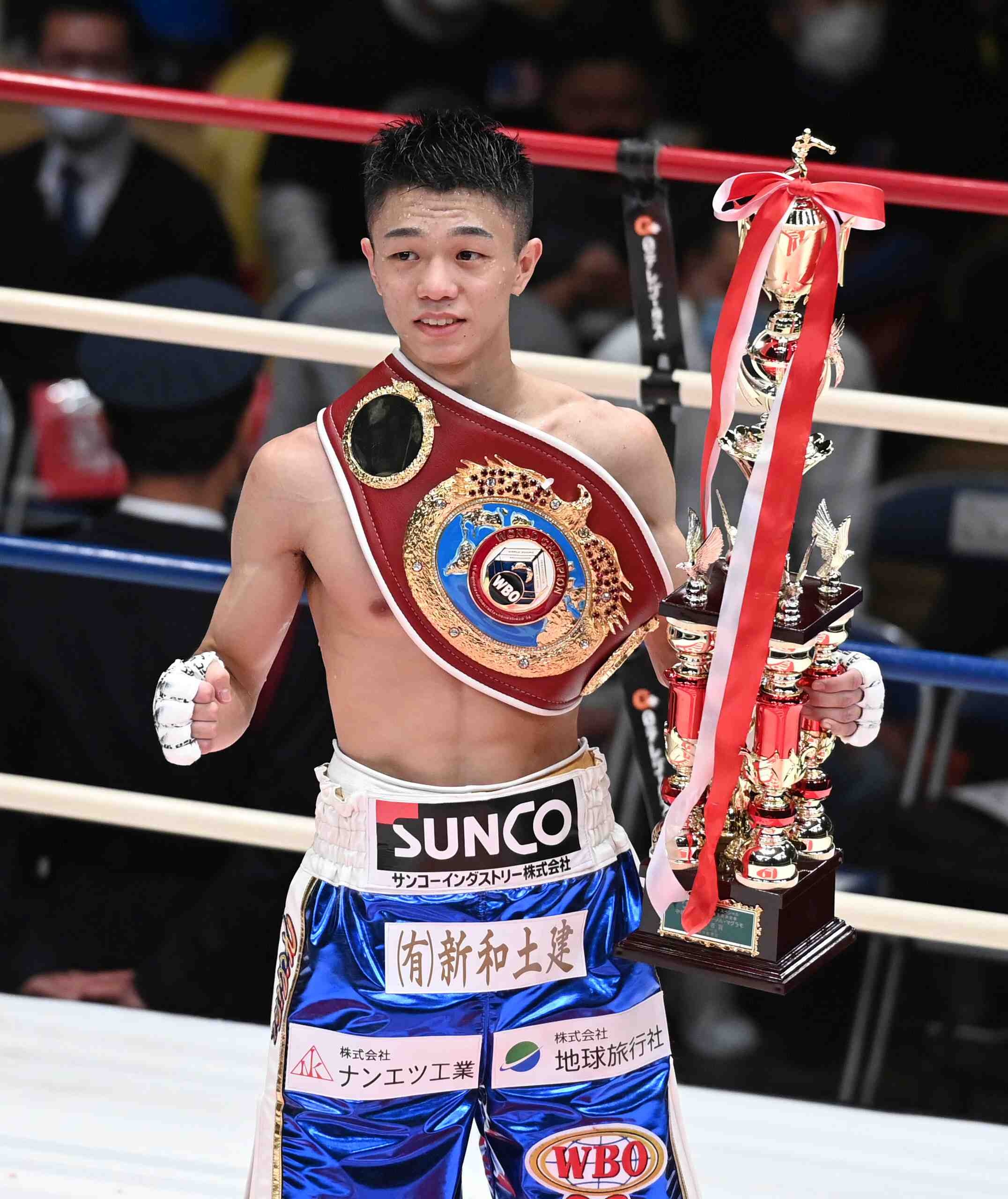 Junto Nakatani, WBO flyweight champion, Japanese boxing success, Rising star, 2160x2560 HD Handy