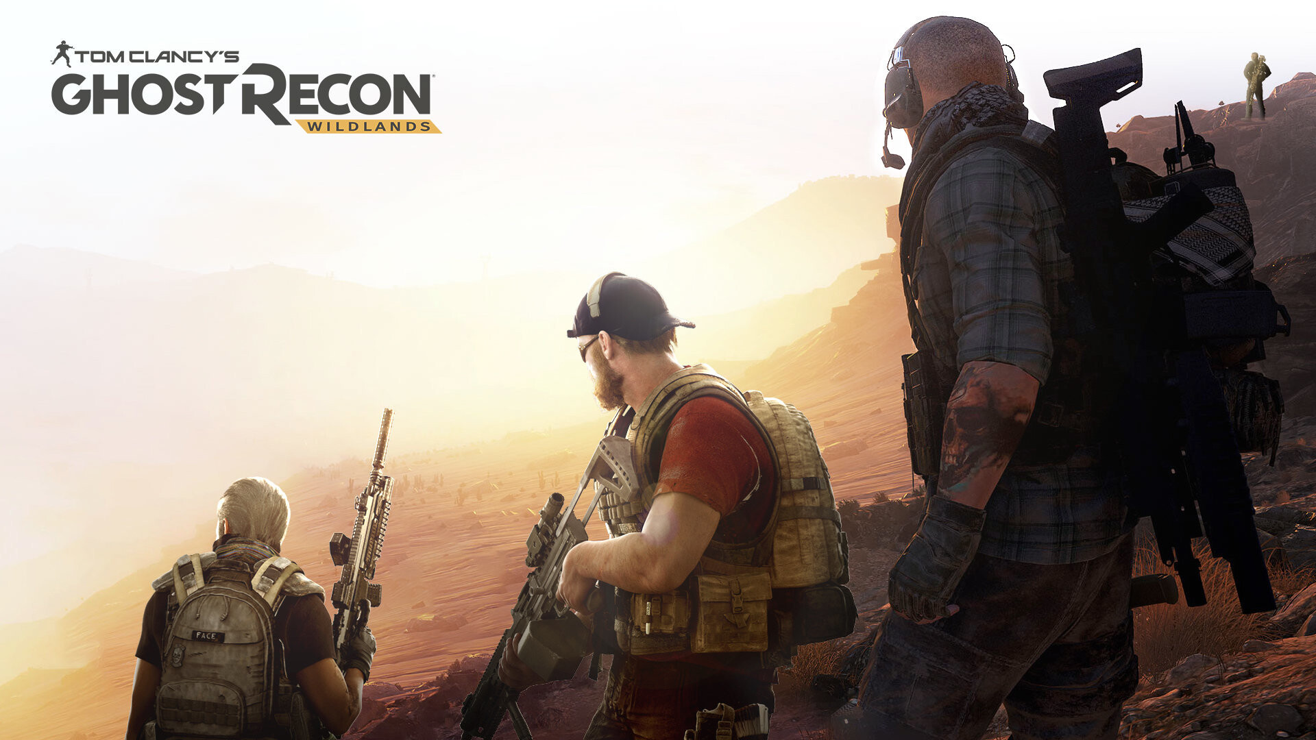 Ghost Recon: Wildlands: Operation Kingslayer, A joint operation between the CIA, DEA, and JSOC, Ghosts fireteam. 1920x1080 Full HD Background.