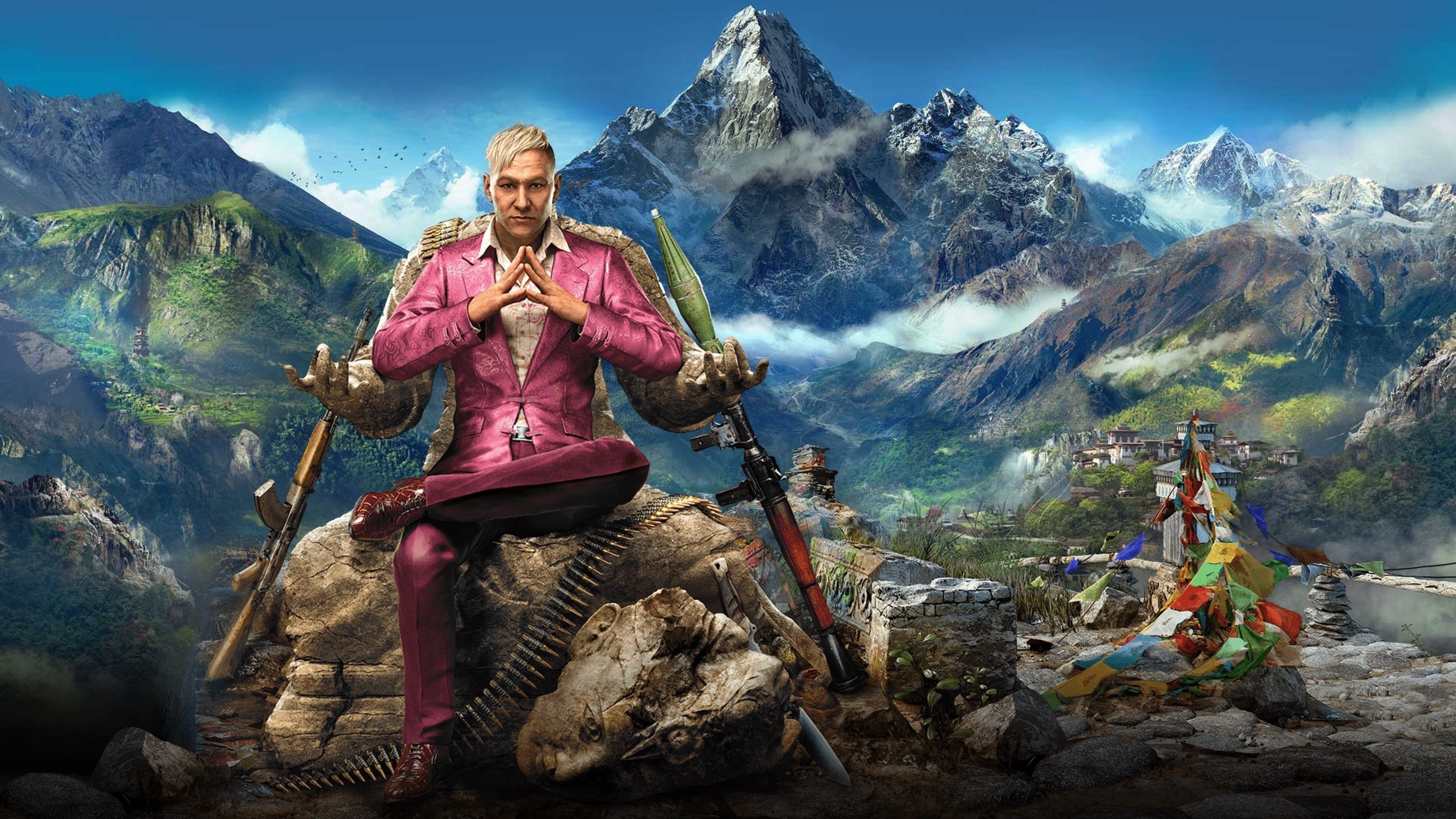 Far Cry 4, Ubisoft, Kirata, Stunning 4K visuals, 3840x2160 4K Desktop