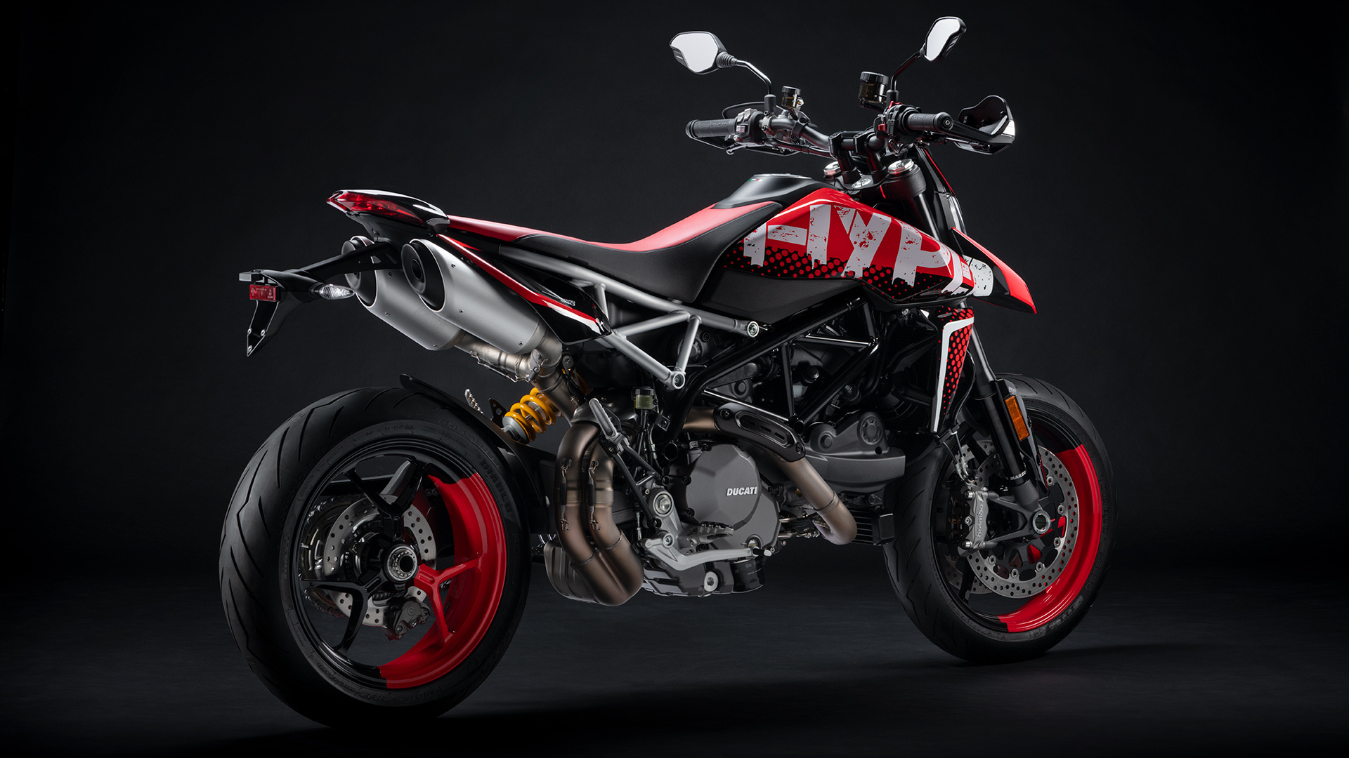 Ducati Hypermotard 950, RVE 2022, Technical details, 1920x1080 Full HD Desktop