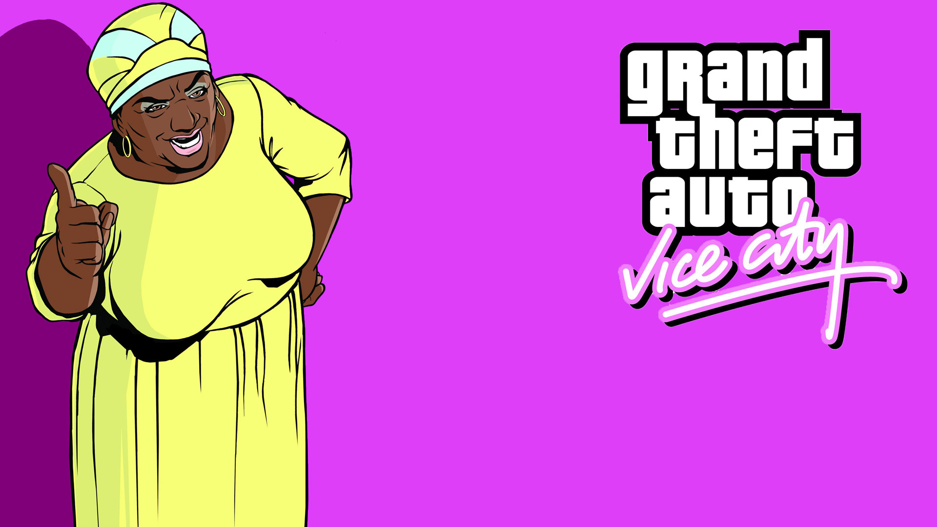 Vice City thrill, HD gaming wallpapers, Retro gaming bliss, IPhone XS Max, 1920x1080 Full HD Desktop