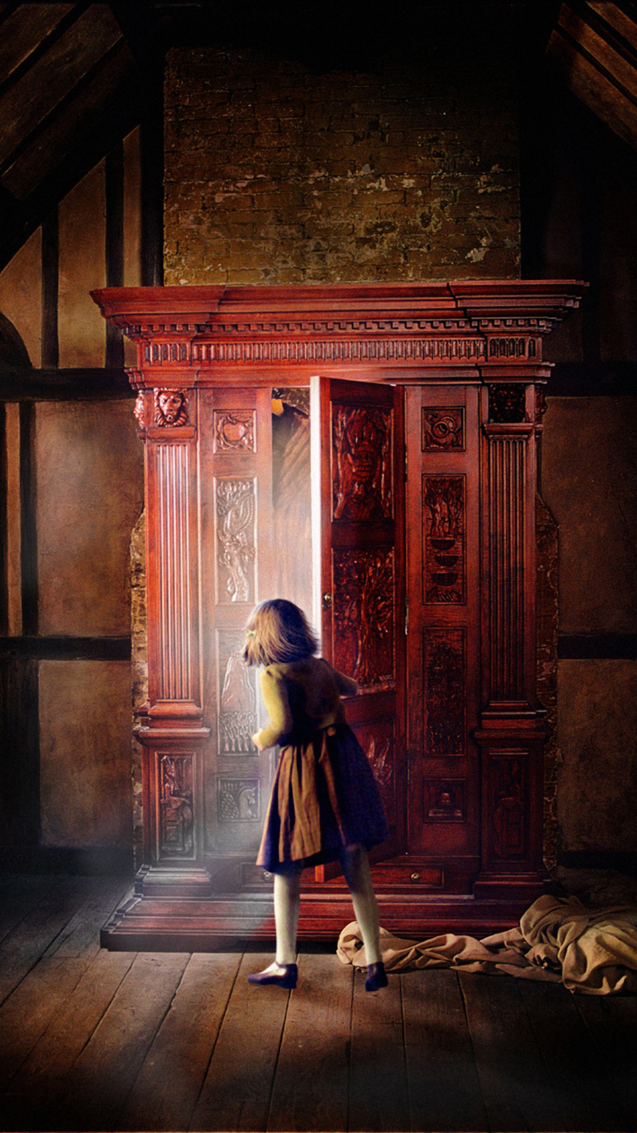 Chronicles of Narnia, Door, Sony Xperia, Premium HD, 2160x3840 4K Phone