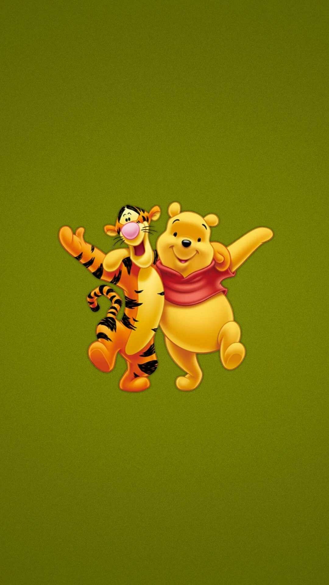 The Many Adventures of Winnie the Pooh: Walt Disney Animation Studios, Cartoon. 1080x1920 Full HD Background.