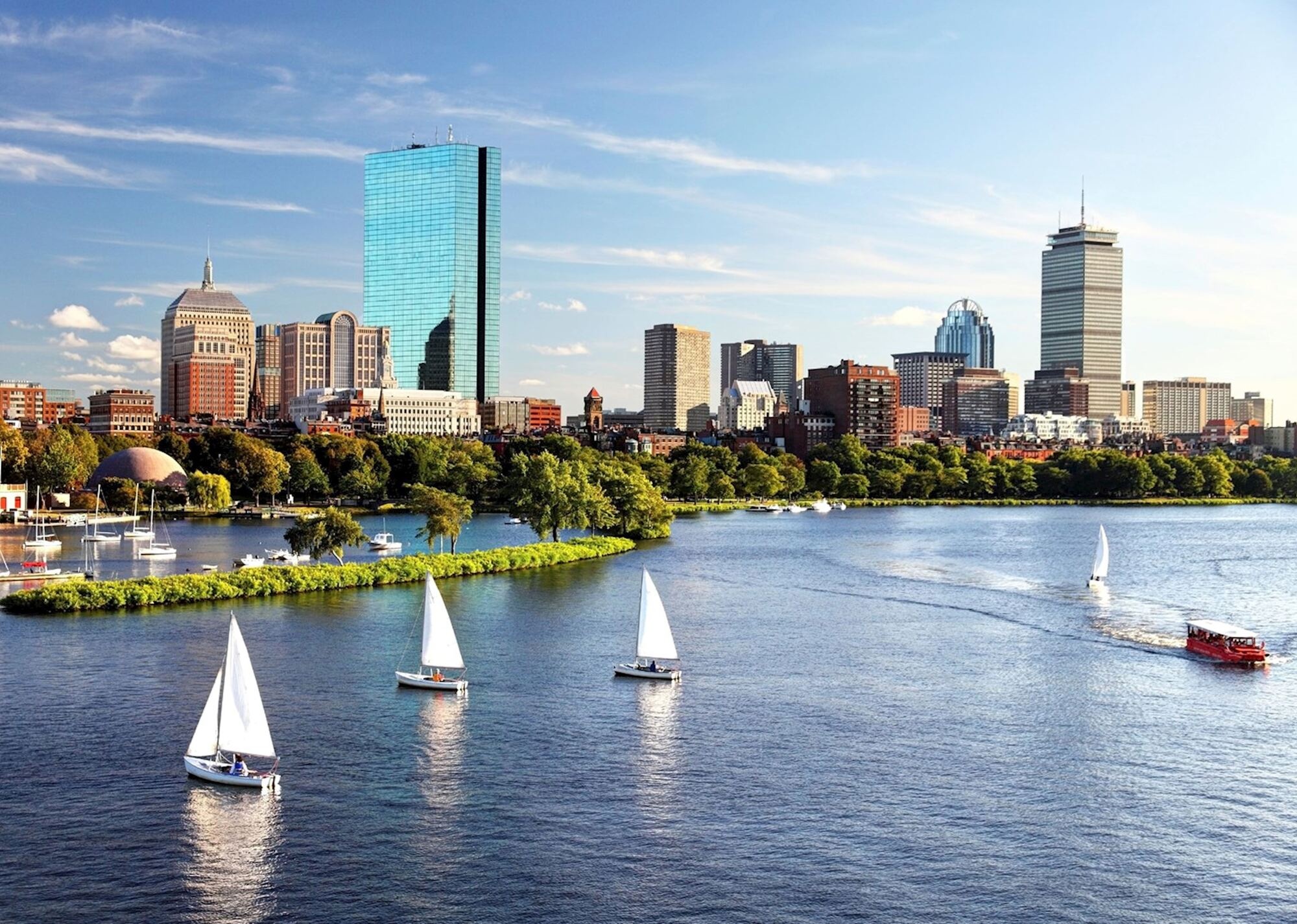Boston Skyline, Travels, Wealth management, Financial district, 2000x1430 HD Desktop